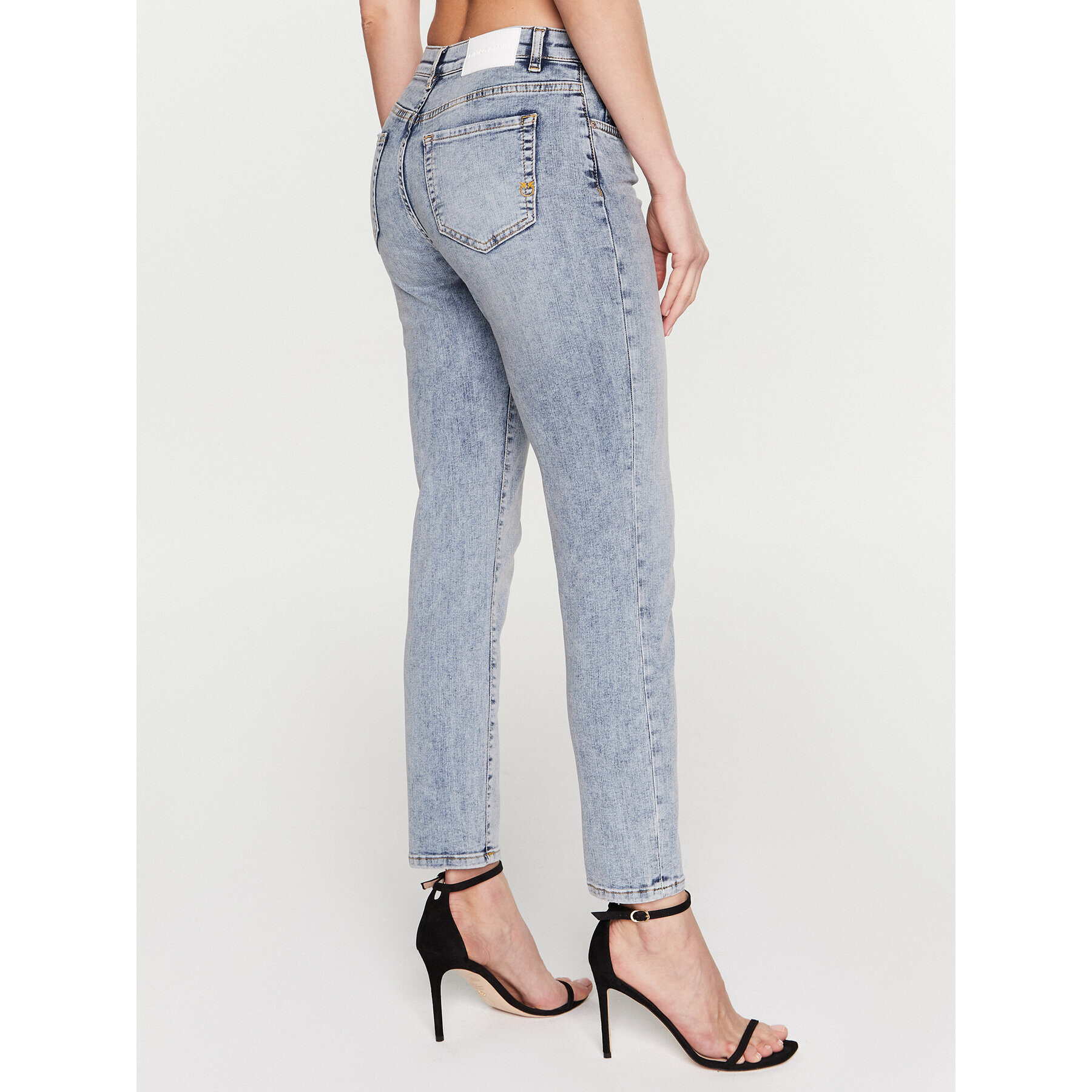 Pinko Džínsy Sabrina 100169 A0FW Modrá Skinny Fit - Pepit.sk