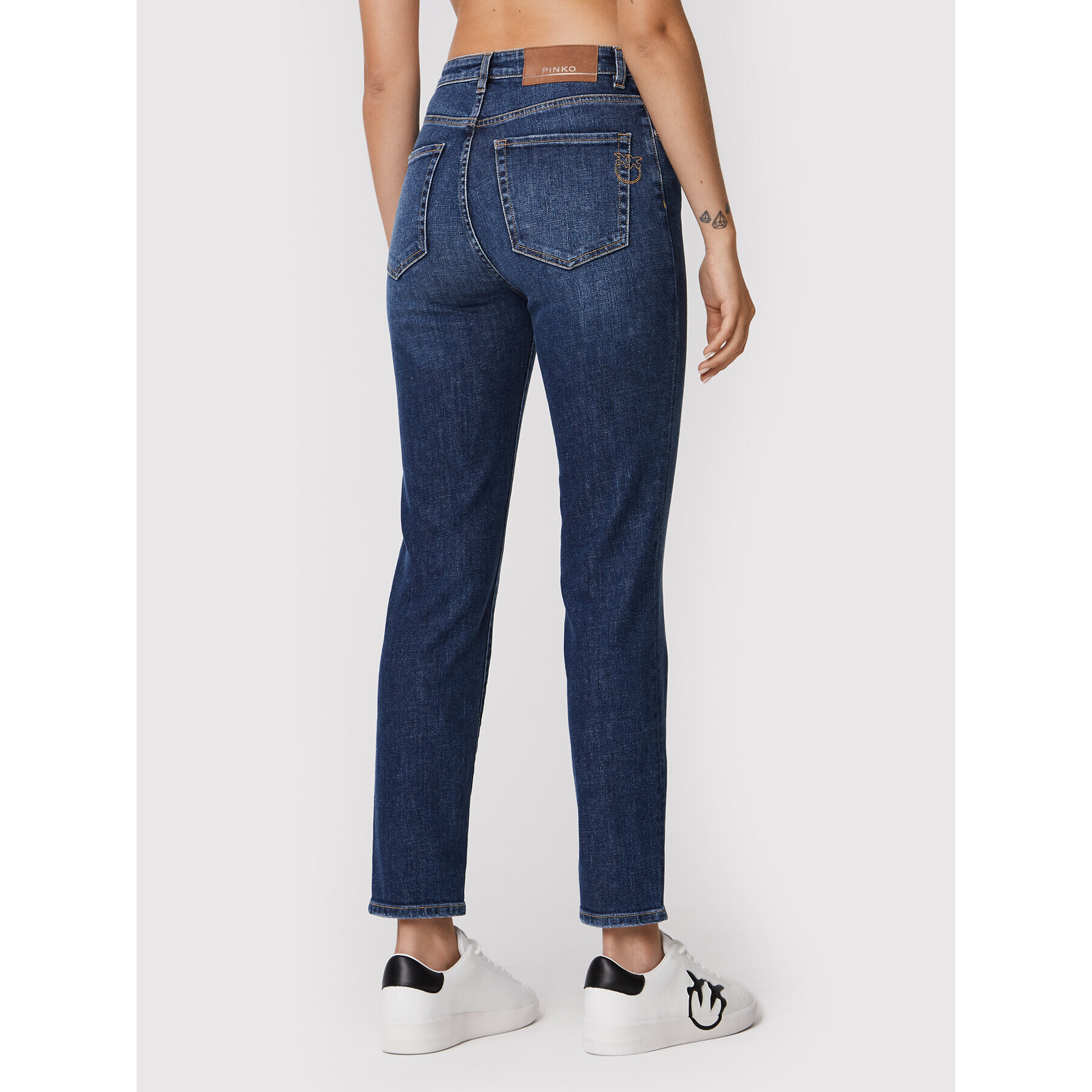 Pinko Džínsy Sissy 1J10ZE Y82N Modrá Slim Fit - Pepit.sk