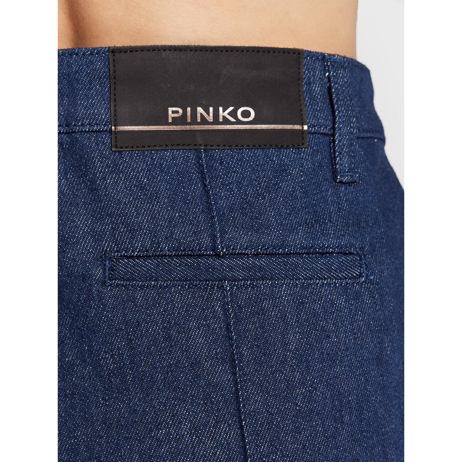 Pinko Džínsy Strillo 1J111L A09I Modrá Flare Fit - Pepit.sk