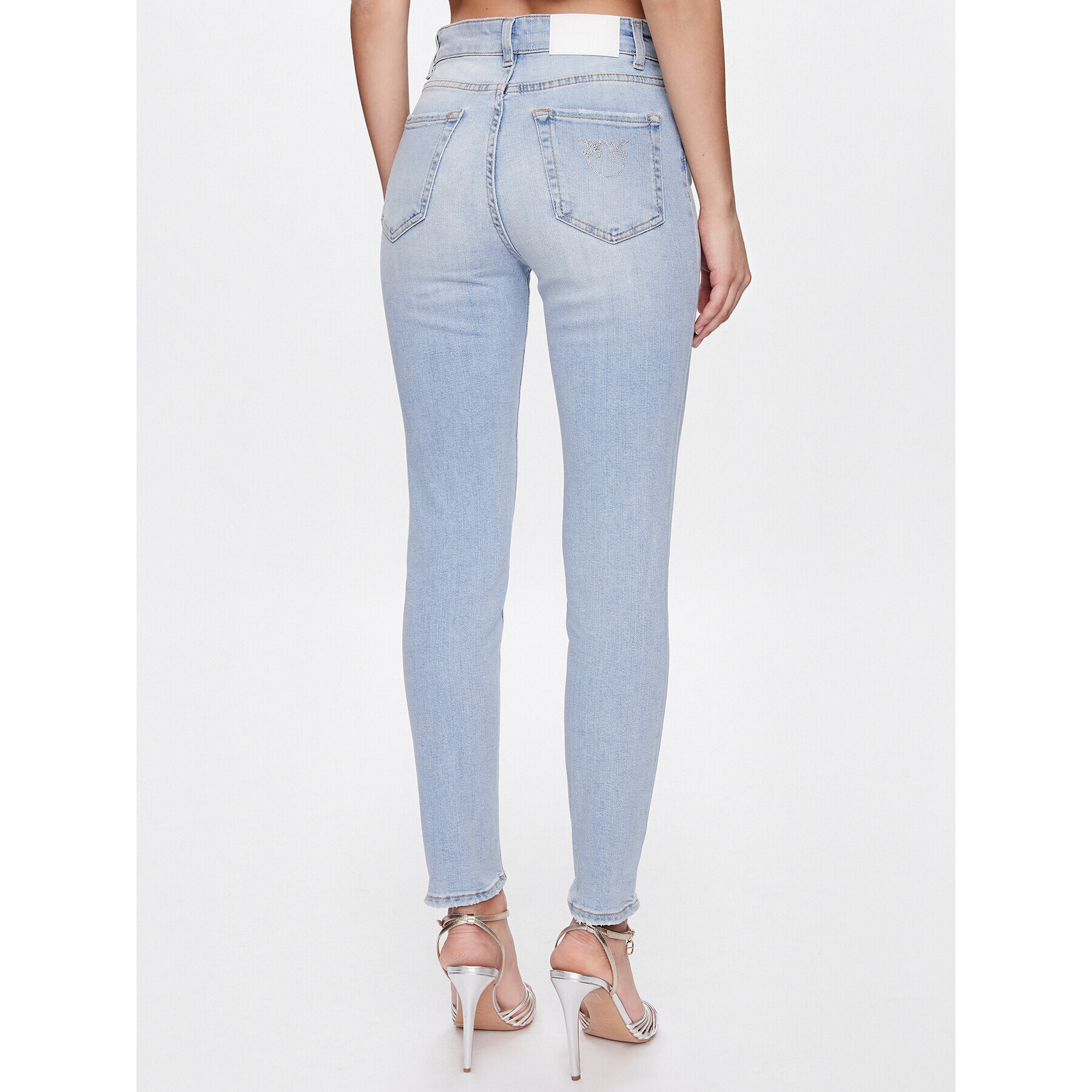 Pinko Džínsy Susan 100163 A0MS Modrá Skinny Fit - Pepit.sk