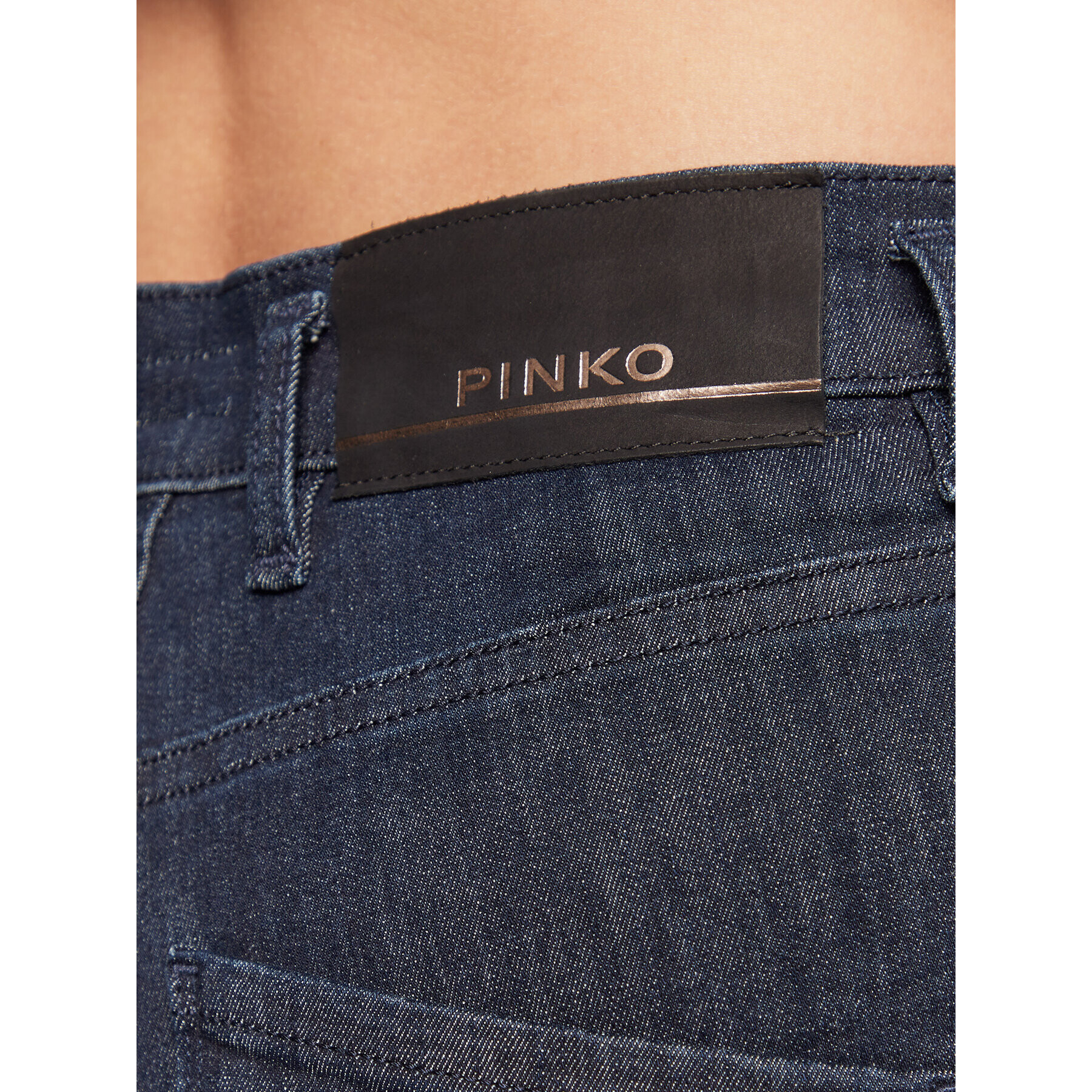 Pinko Džínsy Susan 1J10YW A04Q Tmavomodrá Skinny Fit - Pepit.sk