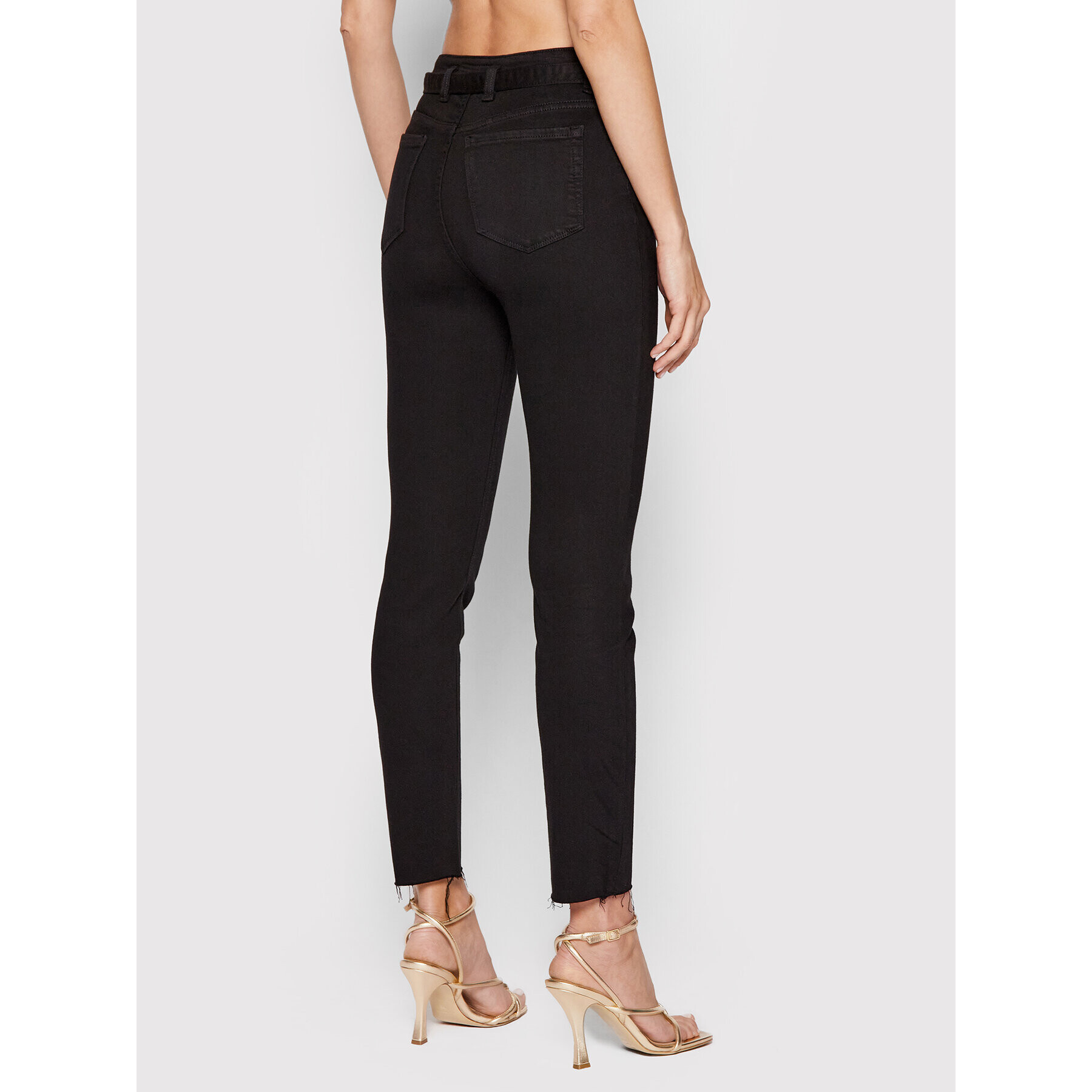 Pinko Džínsy Susan 24 1J10V0 Y78S Čierna Skinny Fit - Pepit.sk