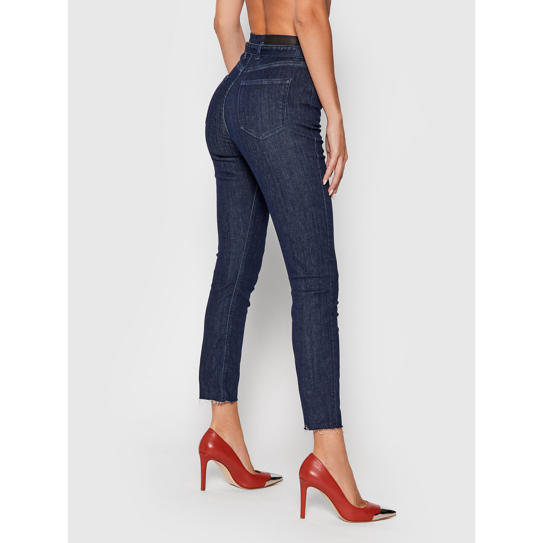 Pinko Džínsy Susan AI 21-22 PDEN 1J10P0 Y78R Modrá Skinny Fit - Pepit.sk