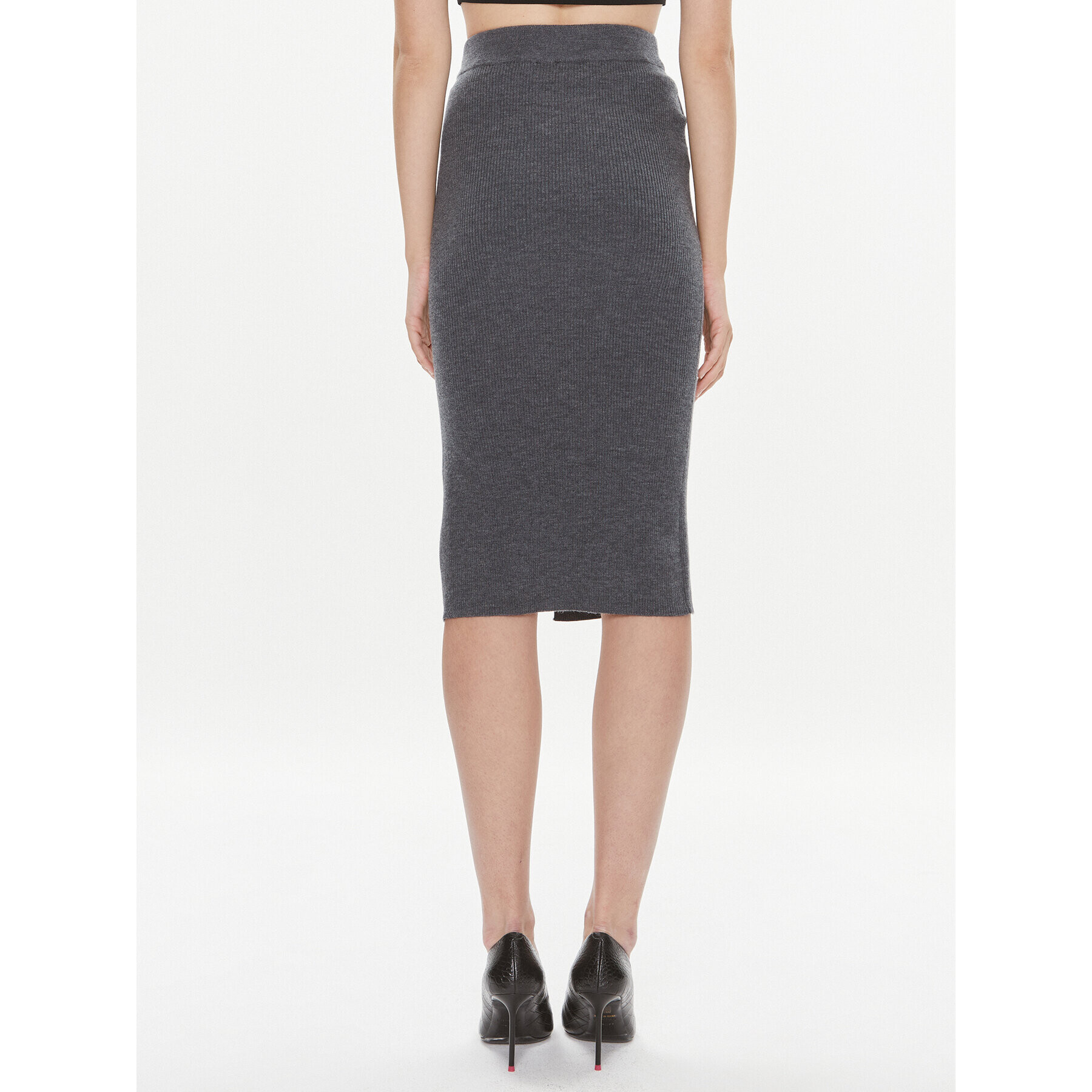 Pinko Midi sukňa Siamese 101844 A15S Sivá Slim Fit - Pepit.sk