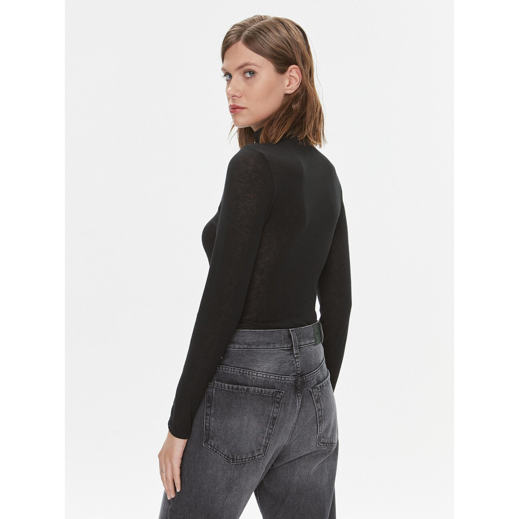 Pinko Rolák Abdaly 102067 A17S Čierna Slim Fit - Pepit.sk