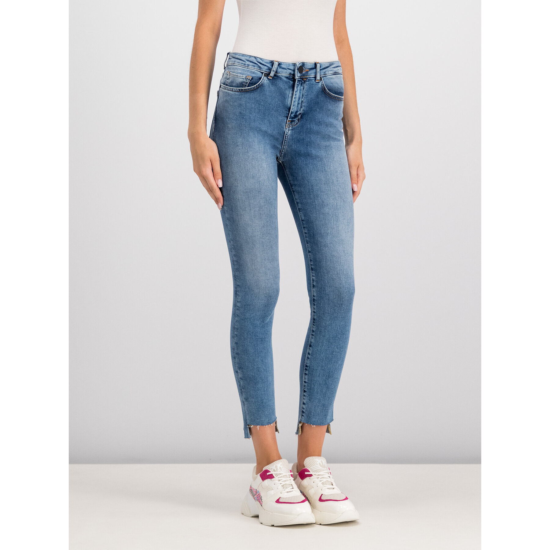 Pinko Skinny Fit džínsy Kate18 PE 19 PJEAN 1X10ET Y5AC Modrá Skinny Fit - Pepit.sk