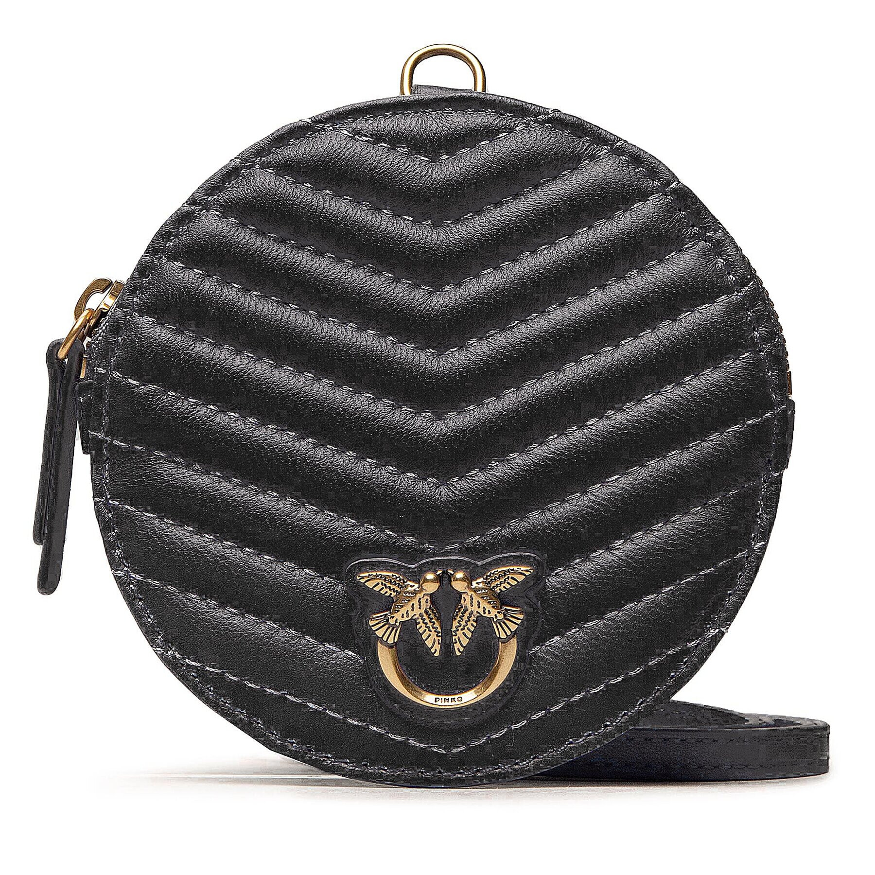 Pinko Súprava Neckle Mini Bag Chevron Al 22-23 PLTT 1P22XS A03Z Čierna - Pepit.sk