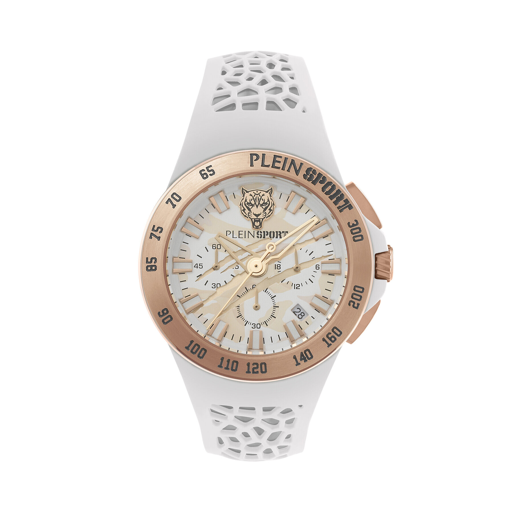 Plein Sport Hodinky Thunderstorm Chrono PSABA0723 Strieborná - Pepit.sk