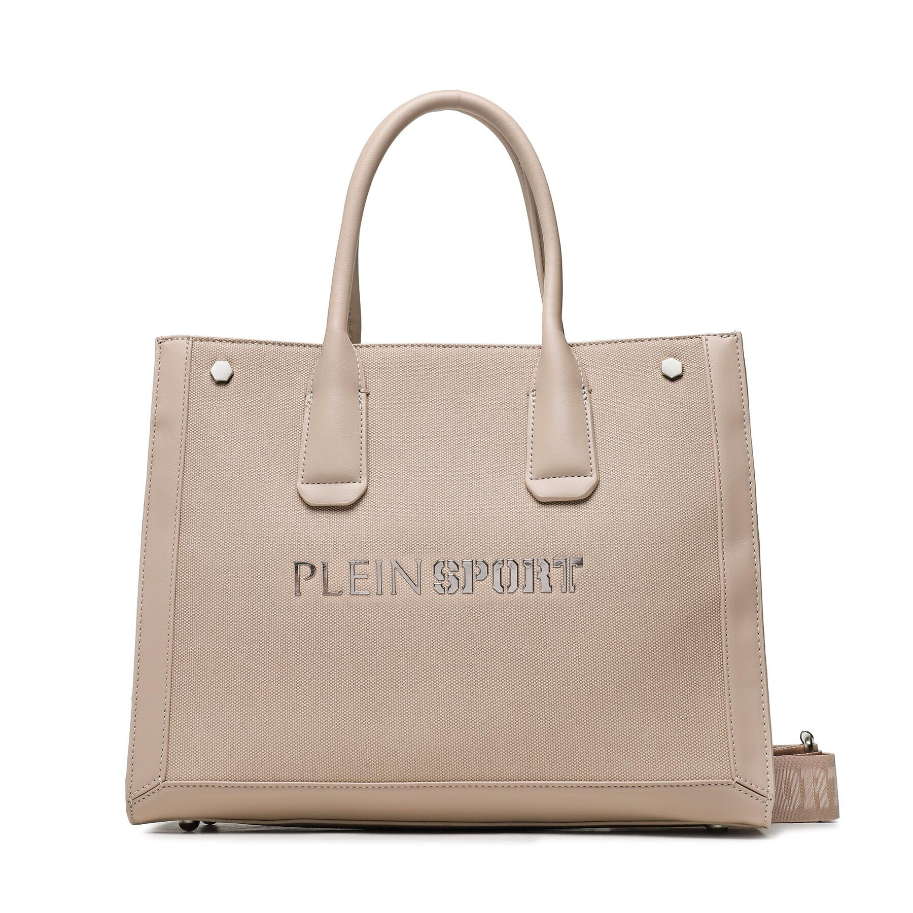 Plein Sport Kabelka Medium Tote Causeway 2110066 Béžová - Pepit.sk