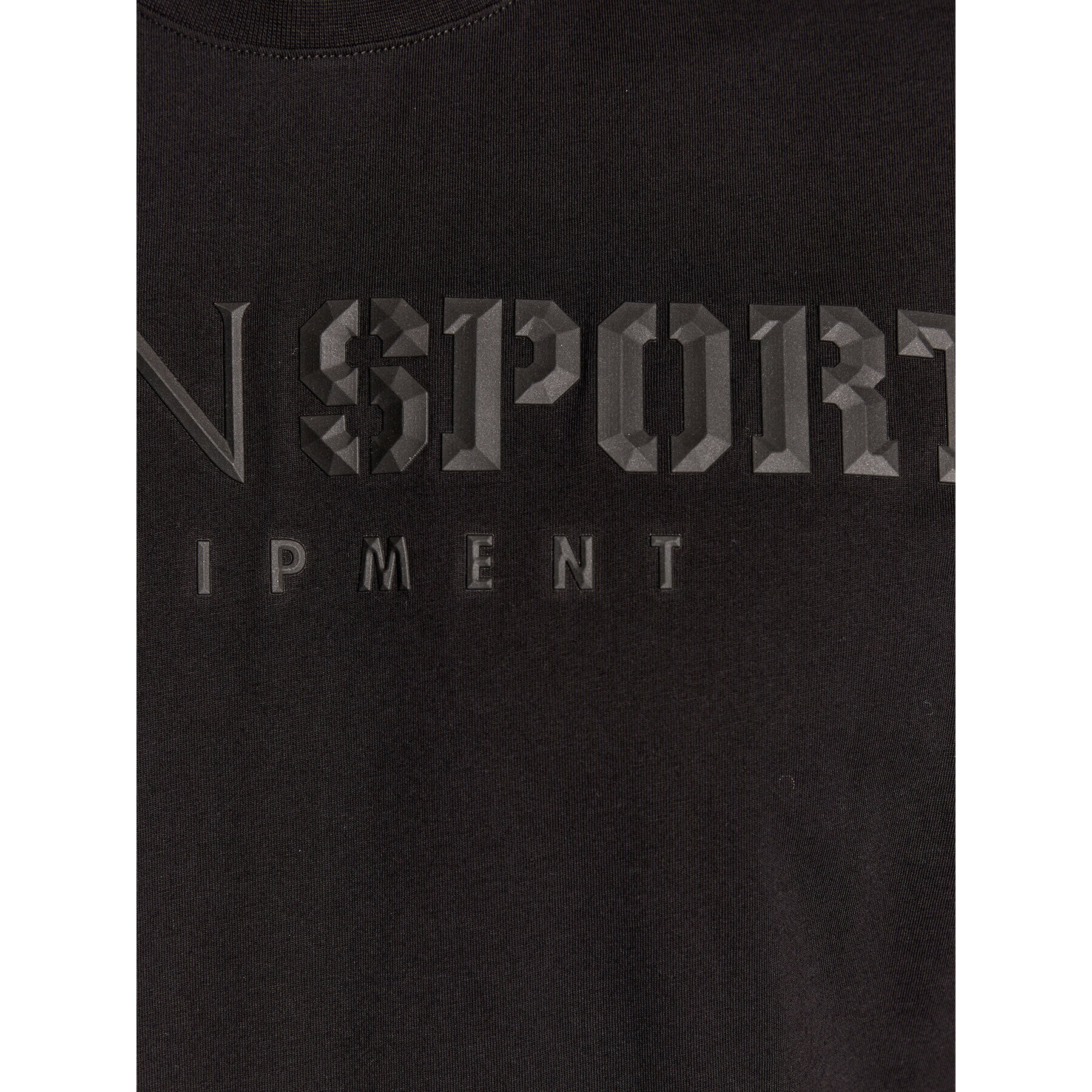 Plein Sport Tričko FABC MTK5730 PJY002N Čierna Regular Fit - Pepit.sk