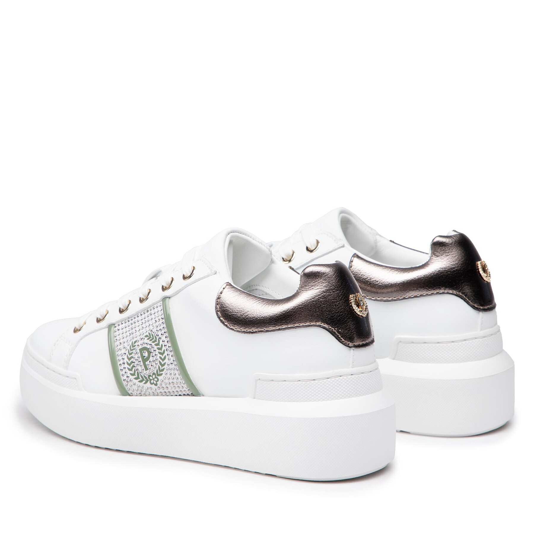 Pollini Sneakersy SA15034G1EXG110C Biela - Pepit.sk