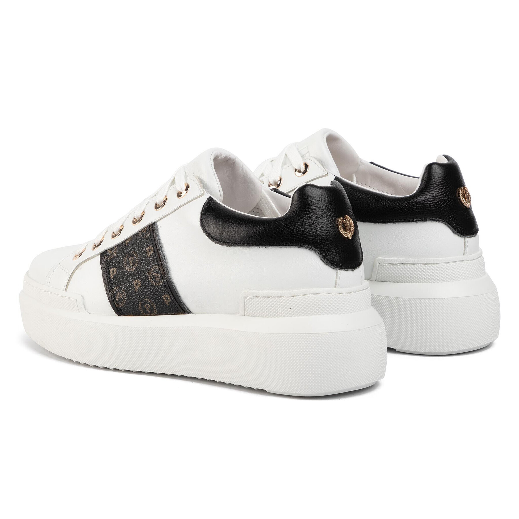 Pollini Sneakersy TA15034G07Q1A00A Biela - Pepit.sk