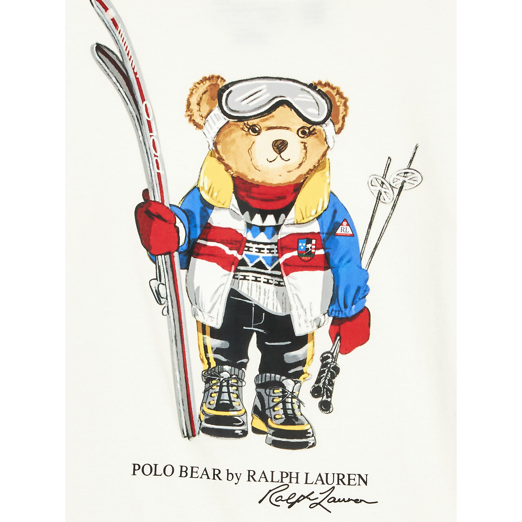 Polo Ralph Lauren Blúzka 312877967001 Écru Regular Fit - Pepit.sk