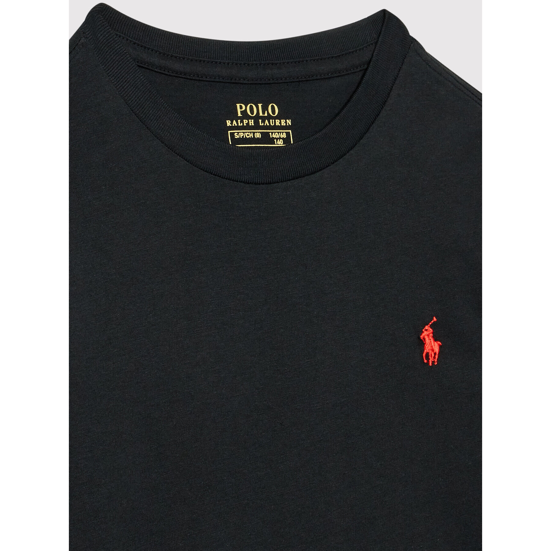 Polo Ralph Lauren Blúzka 323843804001 Čierna Regular Fit - Pepit.sk