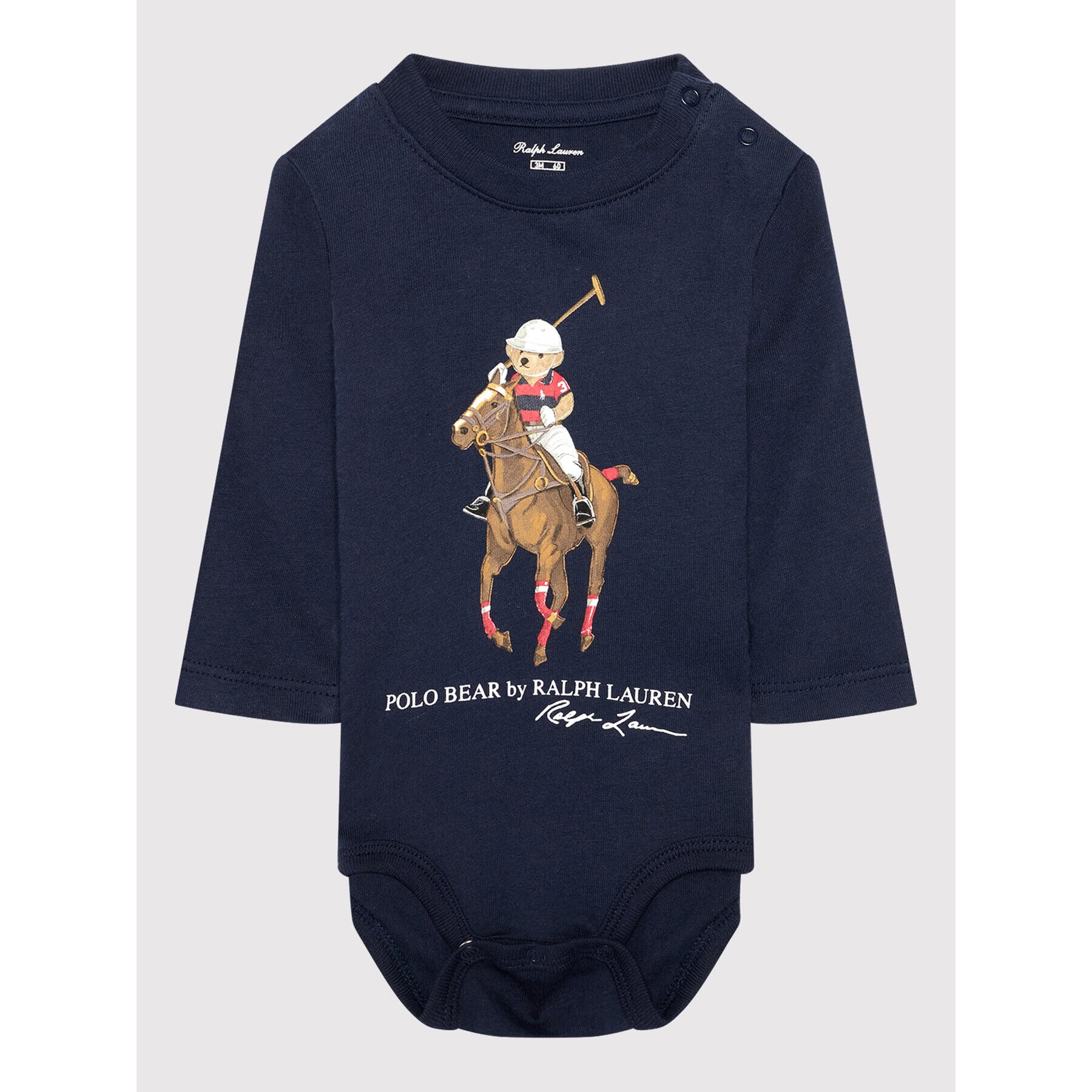 Polo Ralph Lauren Detské body Lscnbdyst 320855354001 Tmavomodrá - Pepit.sk