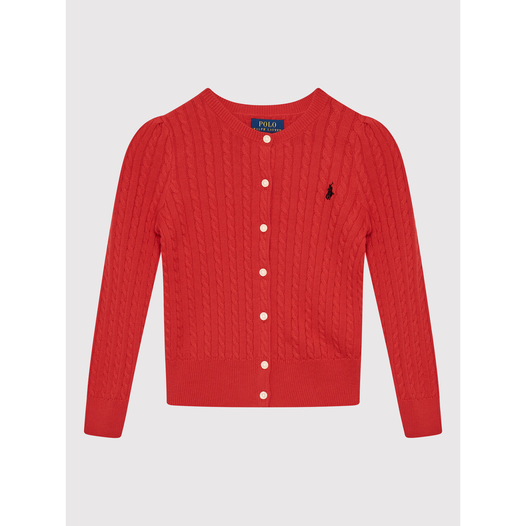 Polo Ralph Lauren Kardigán 312543047039 Červená Regular Fit - Pepit.sk