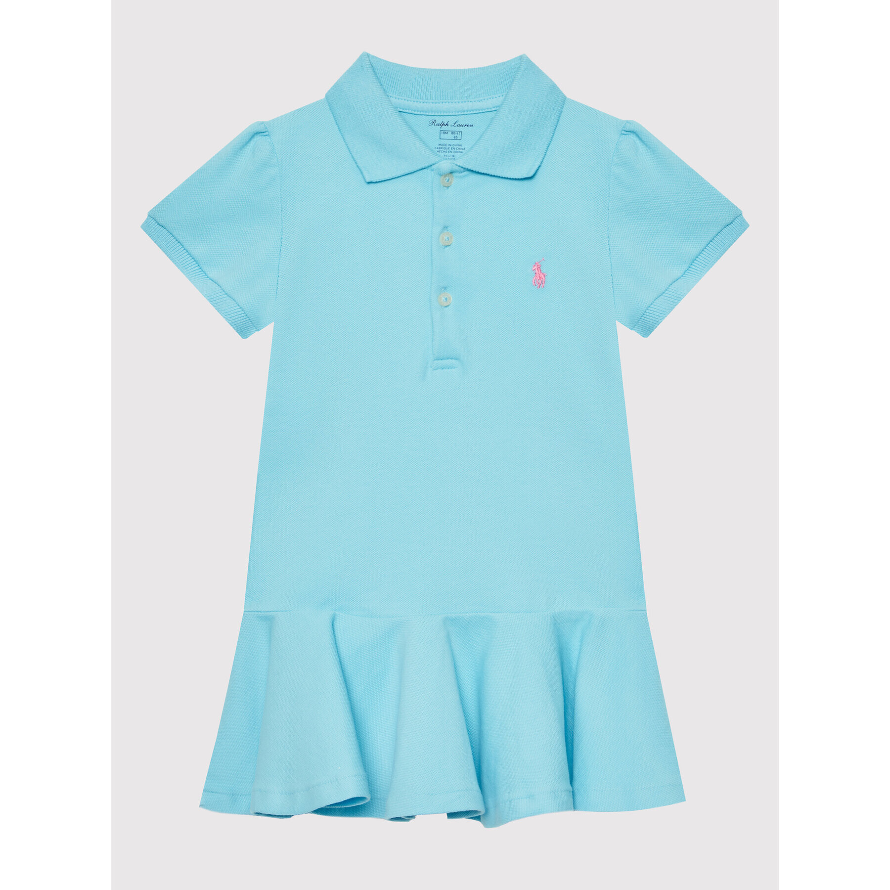 Polo Ralph Lauren Každodenné šaty 310698754037 Modrá Regular Fit - Pepit.sk