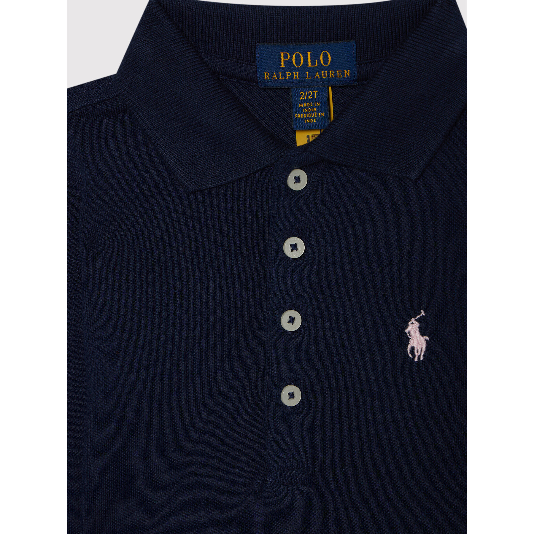 Polo Ralph Lauren Každodenné šaty 311698758005 Tmavomodrá Regular Fit - Pepit.sk