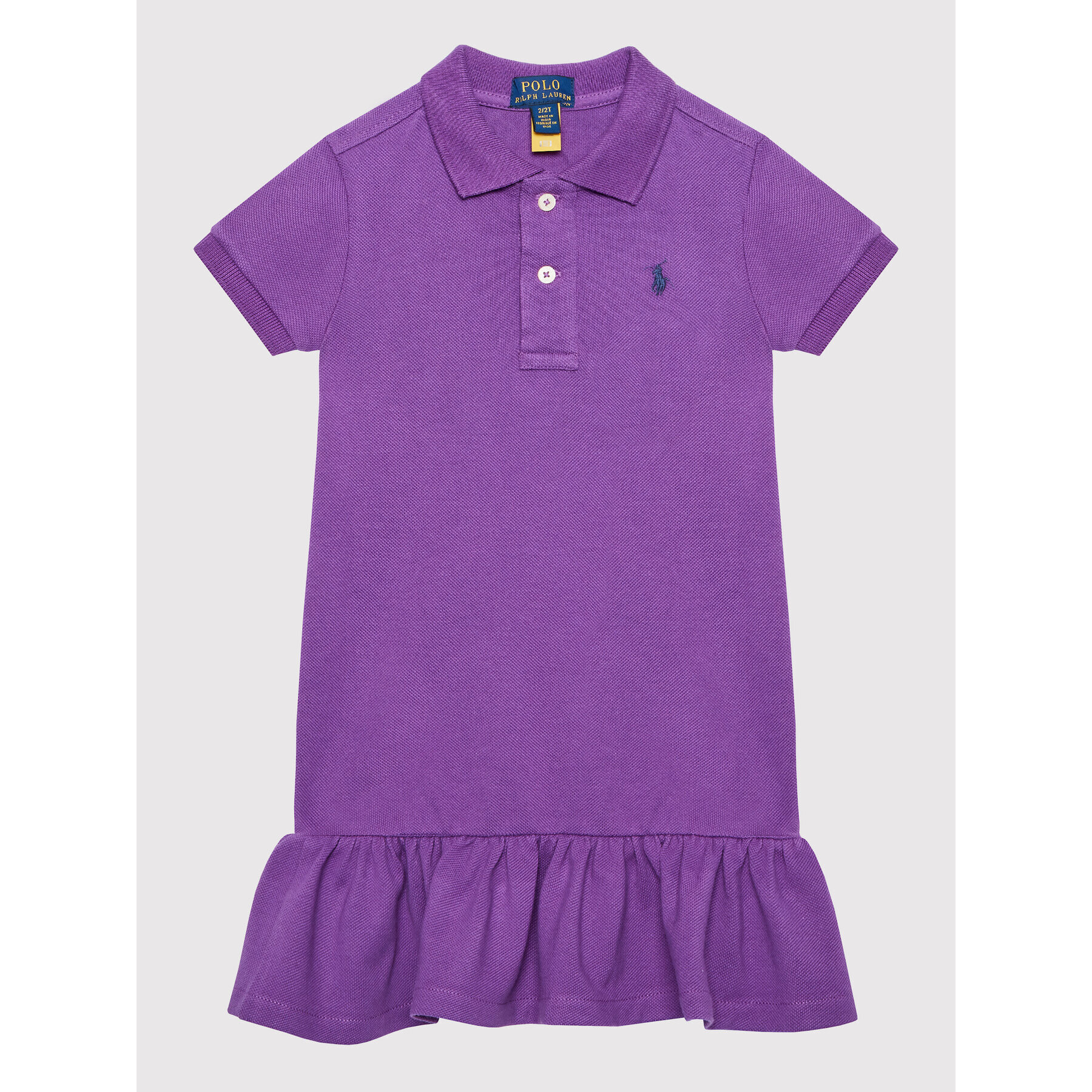 Polo Ralph Lauren Každodenné šaty 311812021028 Fialová Regular Fit - Pepit.sk