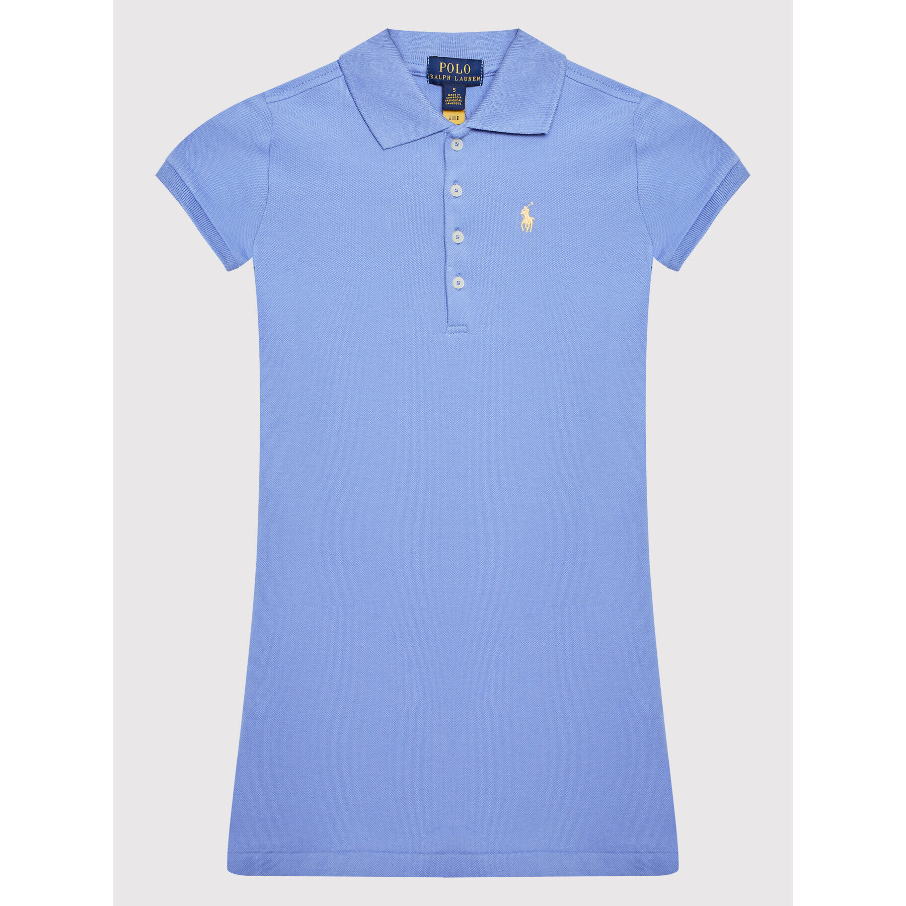 Polo Ralph Lauren Každodenné šaty 311869389001 Modrá Regular Fit - Pepit.sk