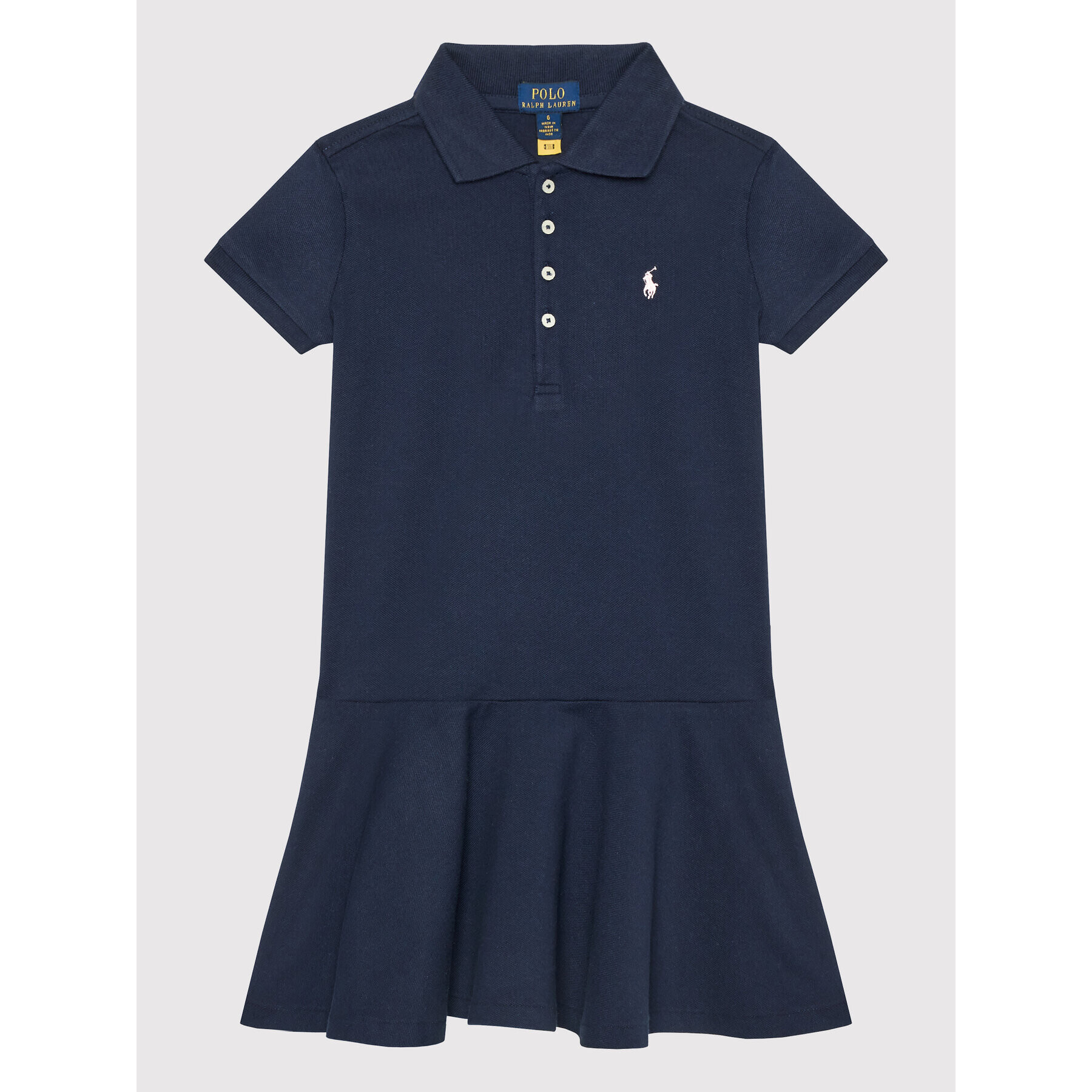 Polo Ralph Lauren Každodenné šaty 312624740001 Tmavomodrá Regular Fit - Pepit.sk