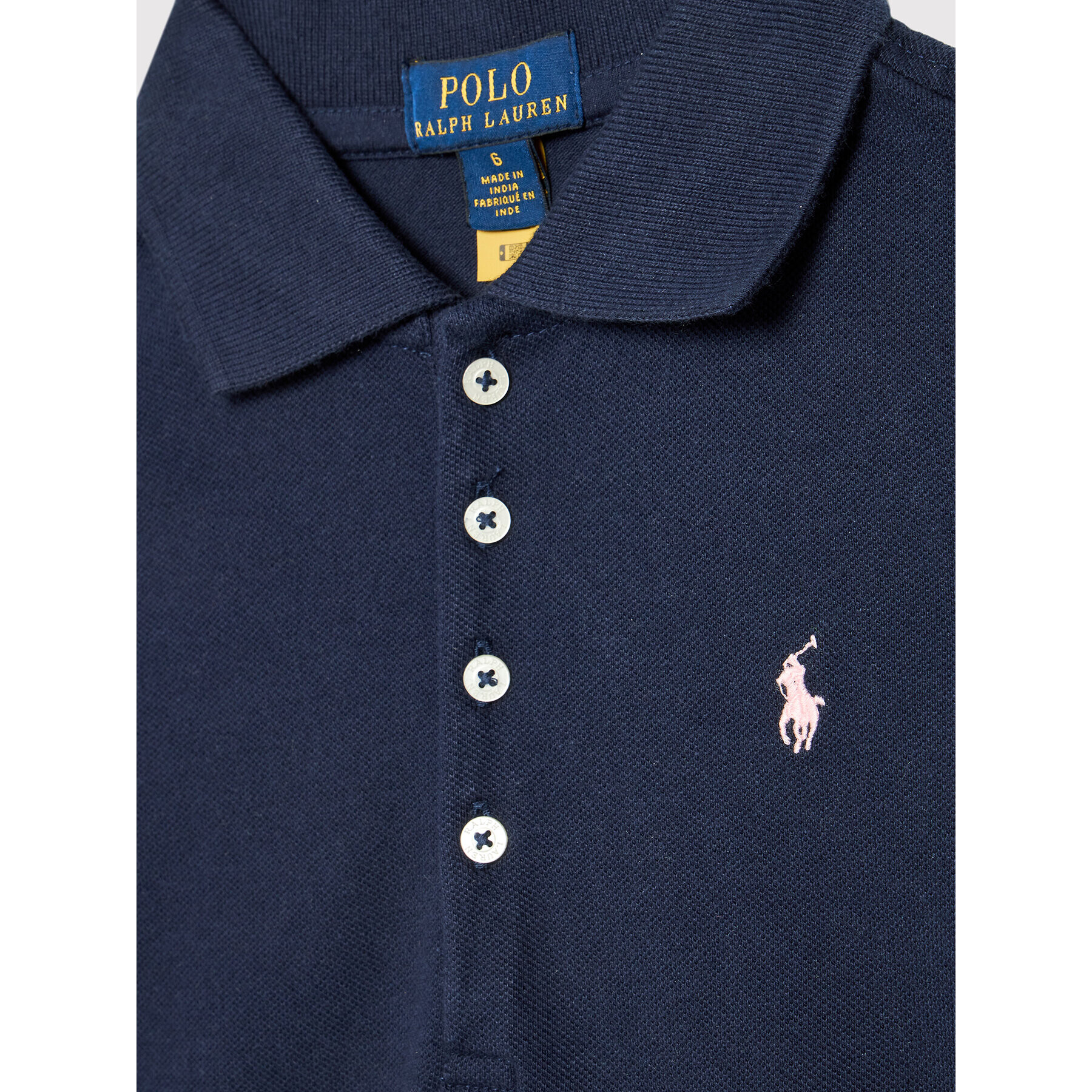 Polo Ralph Lauren Každodenné šaty 312624740001 Tmavomodrá Regular Fit - Pepit.sk