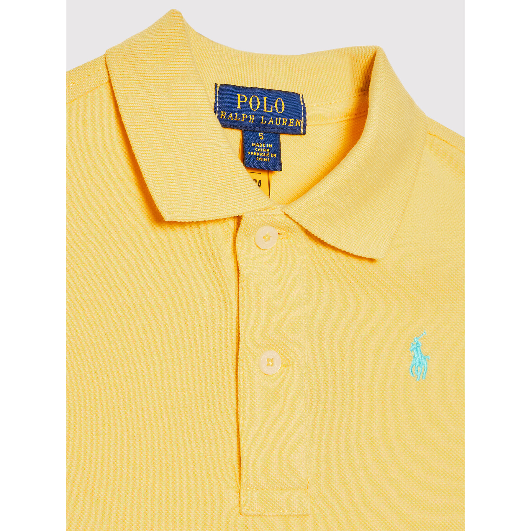 Polo Ralph Lauren Každodenné šaty 312812021032 Žltá Regular Fit - Pepit.sk