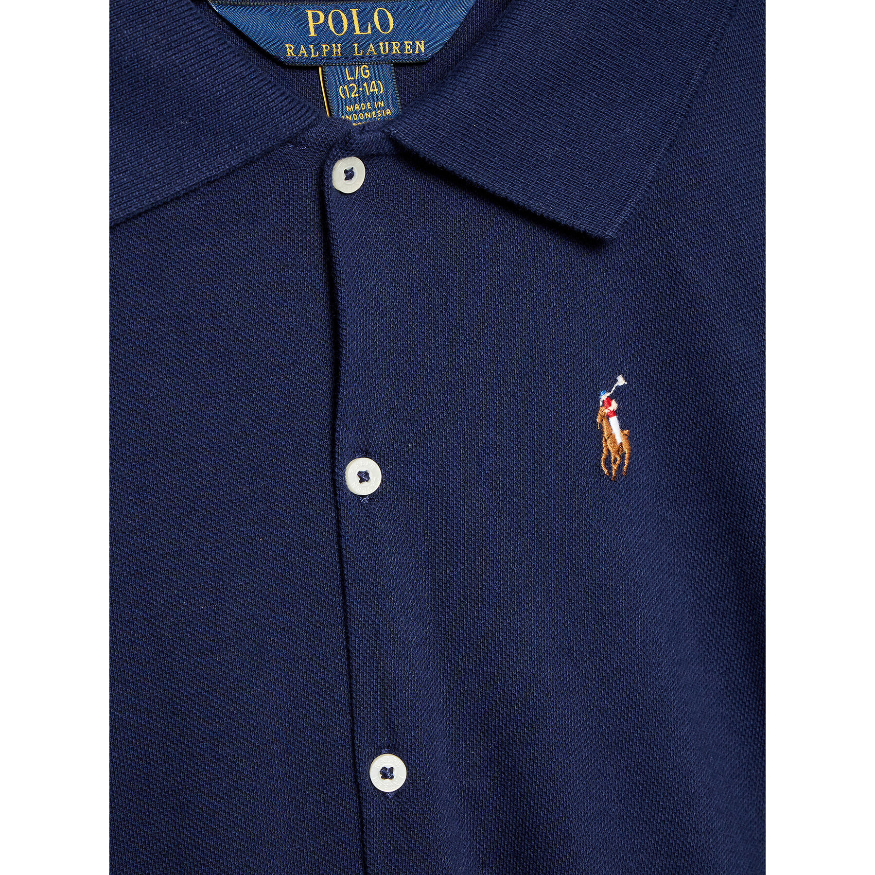 Polo Ralph Lauren Každodenné šaty 313877726003 Tmavomodrá Regular Fit - Pepit.sk