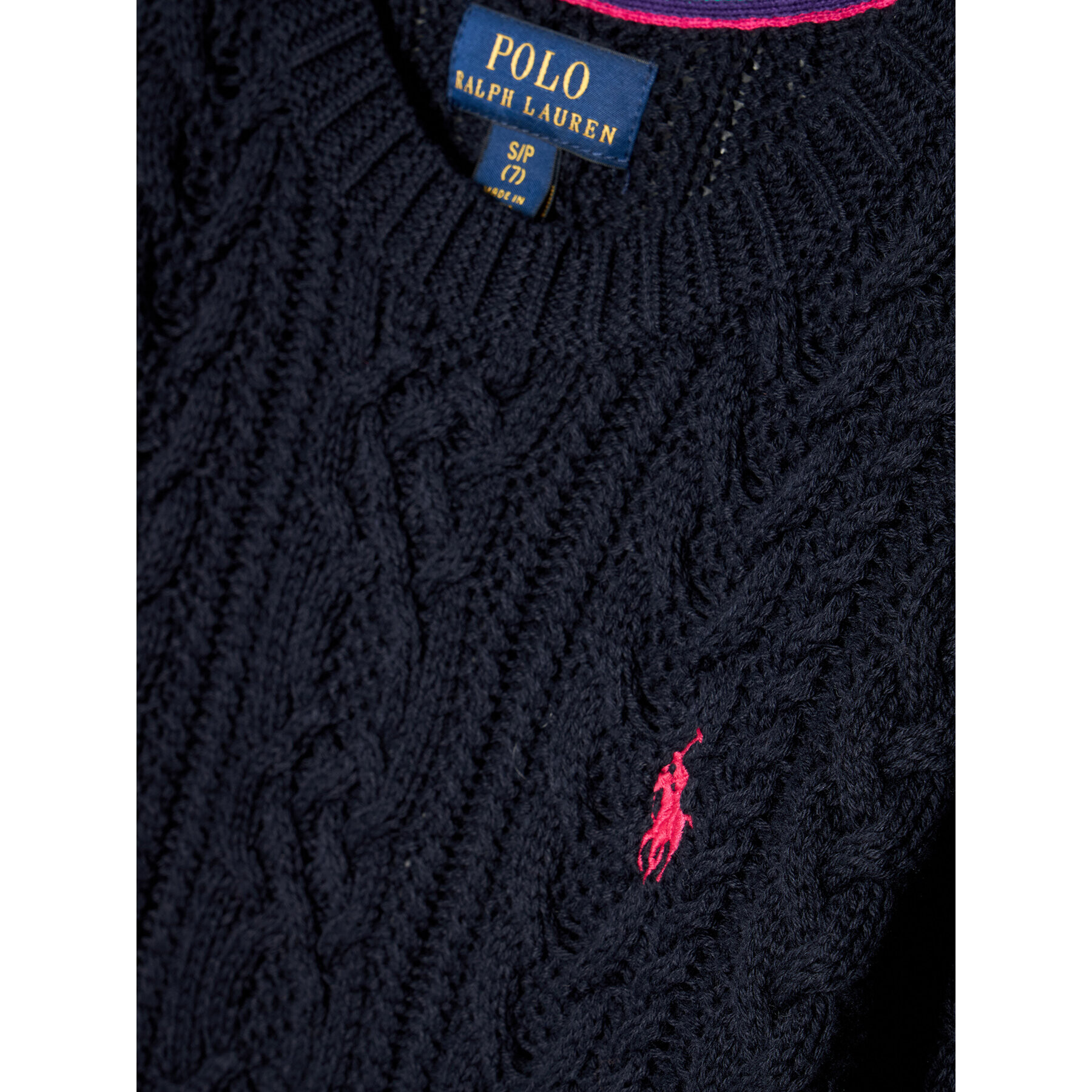 Polo Ralph Lauren Každodenné šaty Aran 313850504002 Tmavomodrá Regular Fit - Pepit.sk