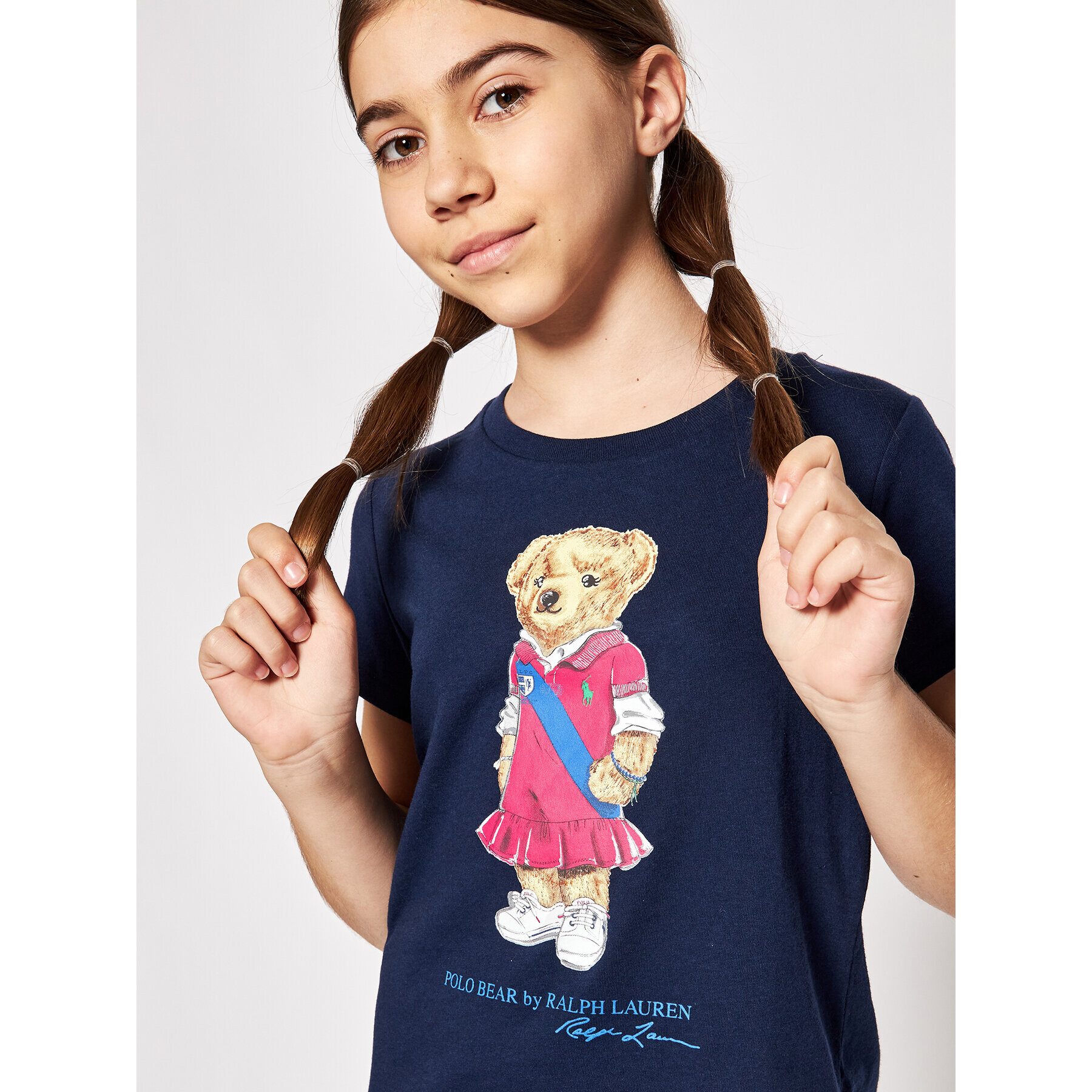 Polo Ralph Lauren Každodenné šaty Bear 313837200001 Tmavomodrá Regular Fit - Pepit.sk