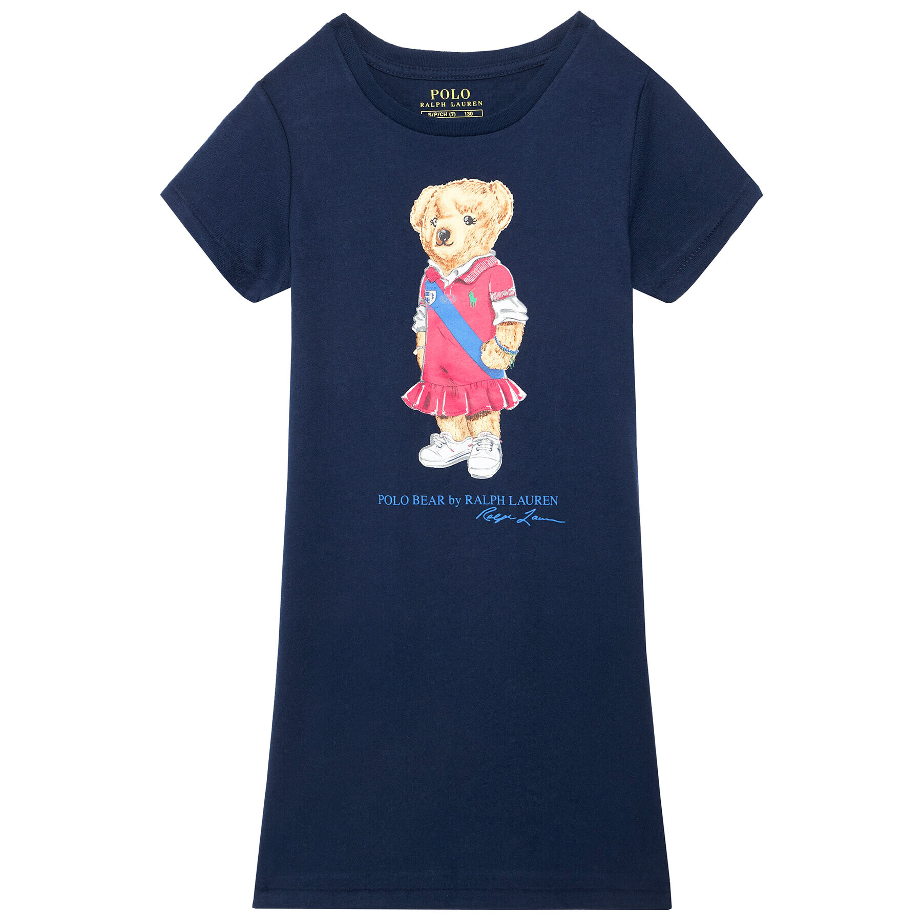 Polo Ralph Lauren Každodenné šaty Bear 313837200001 Tmavomodrá Regular Fit - Pepit.sk