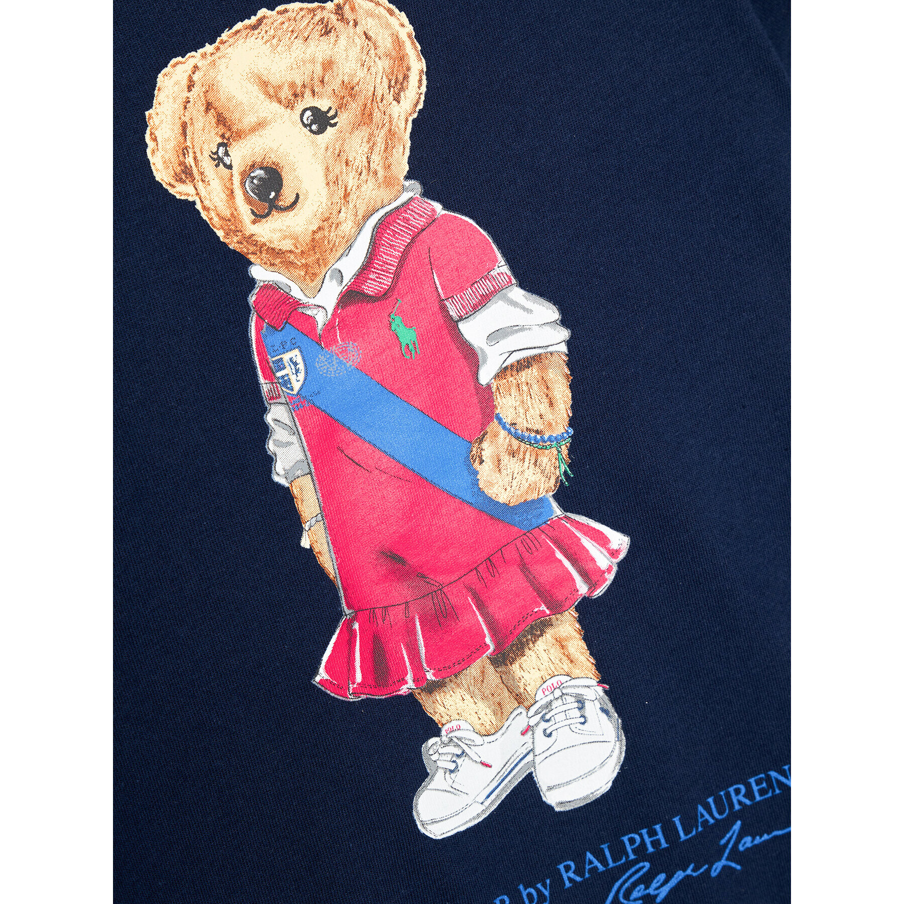 Polo Ralph Lauren Každodenné šaty Bear 313837200001 Tmavomodrá Regular Fit - Pepit.sk