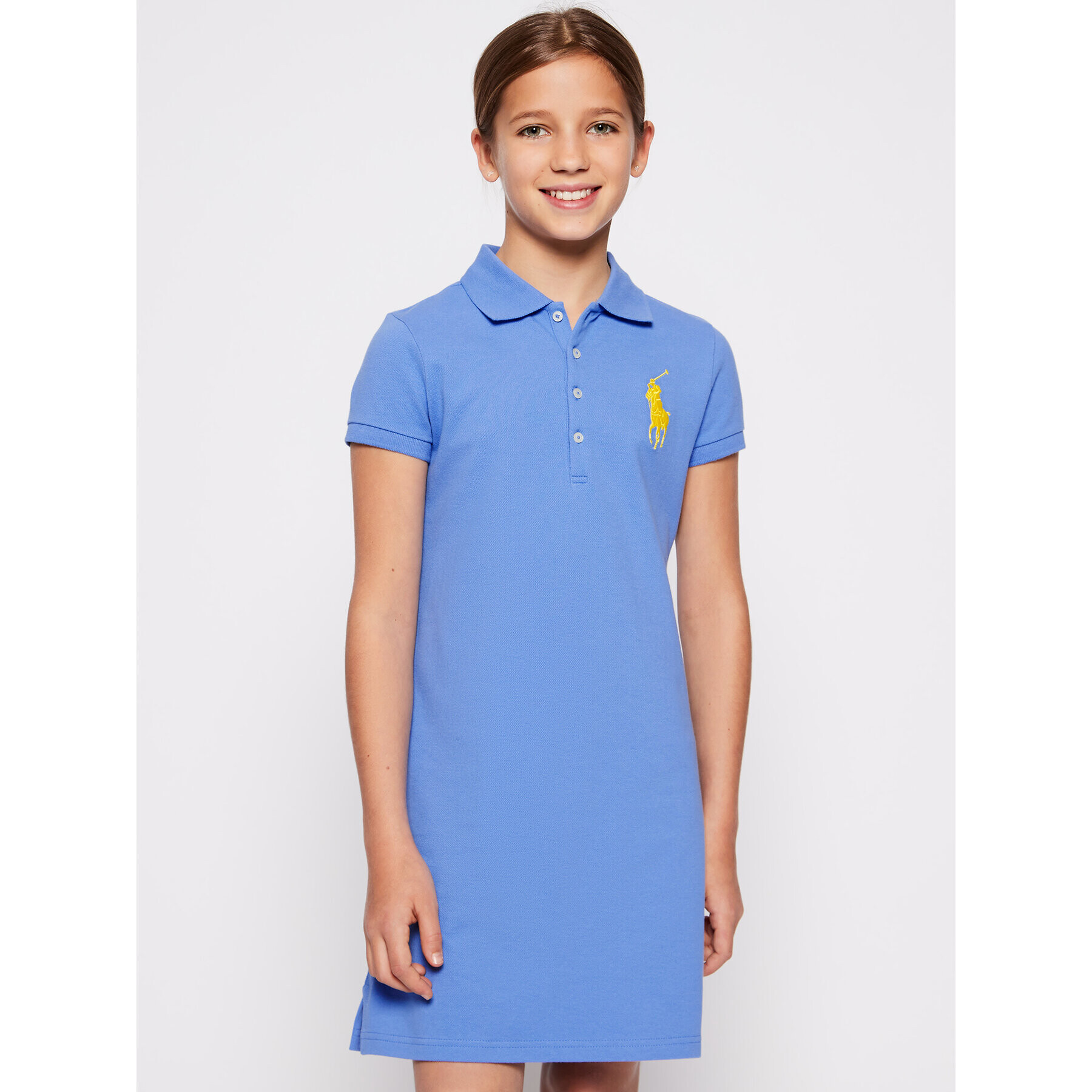 Polo Ralph Lauren Každodenné šaty Spring I 313745338 Modrá Regular Fit - Pepit.sk