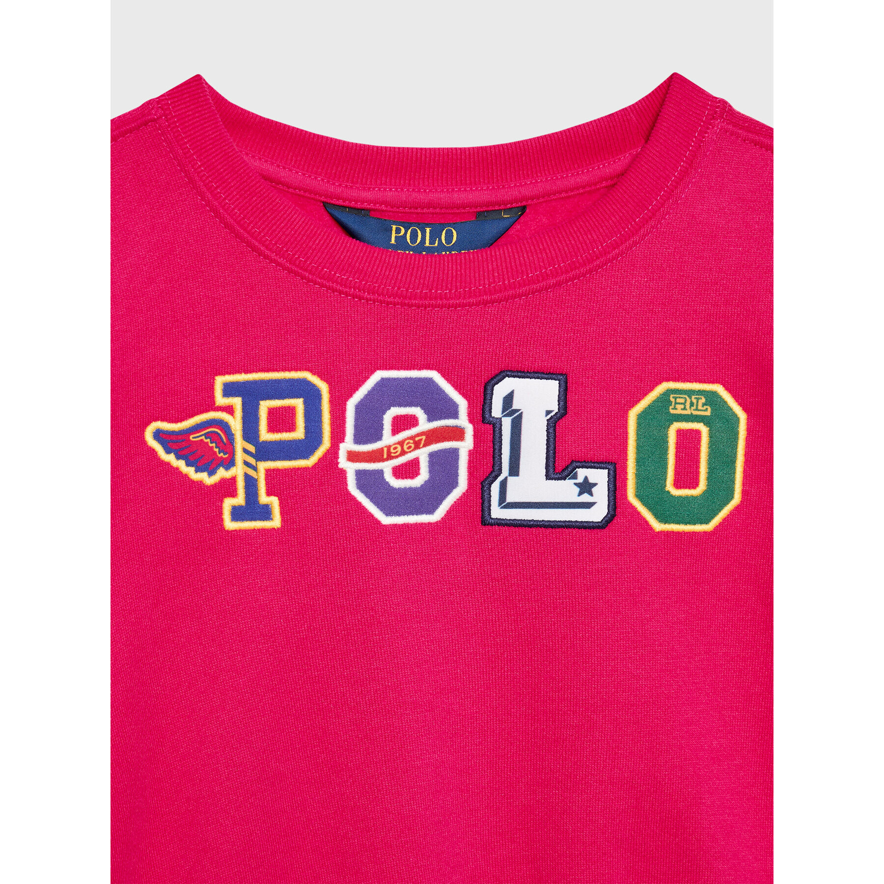 Polo Ralph Lauren Mikina 312877893002 Ružová Regular Fit - Pepit.sk