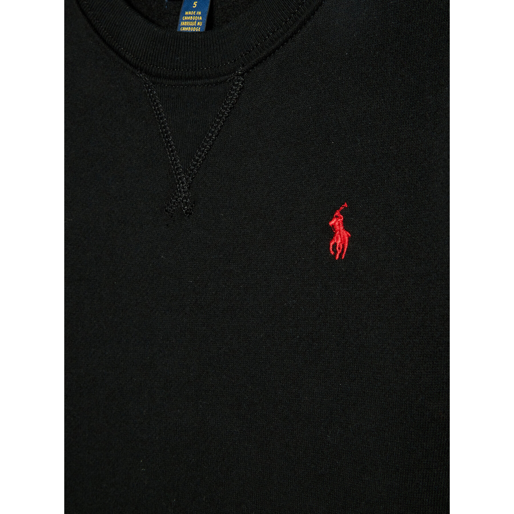 Polo Ralph Lauren Mikina 322772102004 Čierna Regular Fit - Pepit.sk