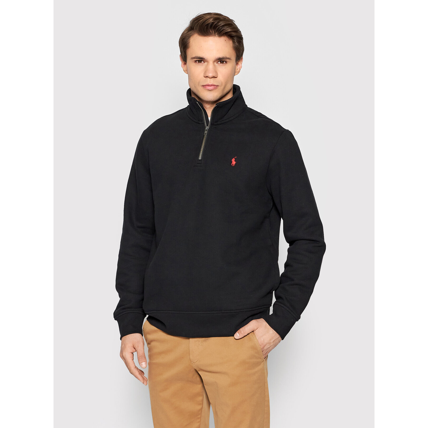 Polo Ralph Lauren Mikina 710849720001 Čierna Regular Fit - Pepit.sk