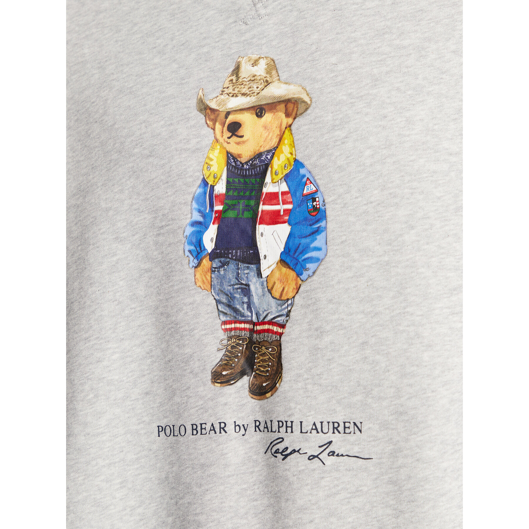 Polo Ralph Lauren Mikina 710853308 Sivá Regular Fit - Pepit.sk