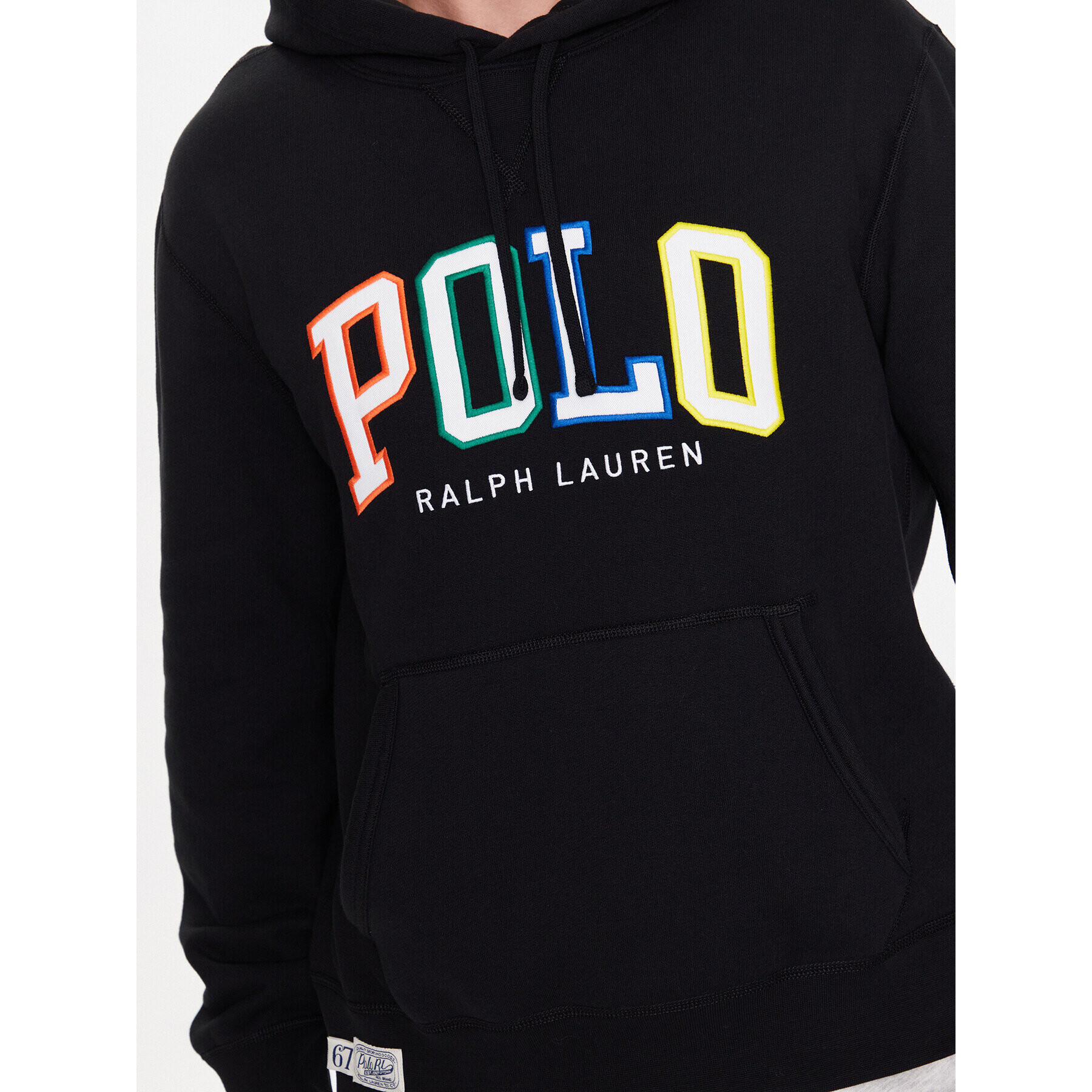 Polo Ralph Lauren Mikina 710890190001 Čierna Regular Fit - Pepit.sk