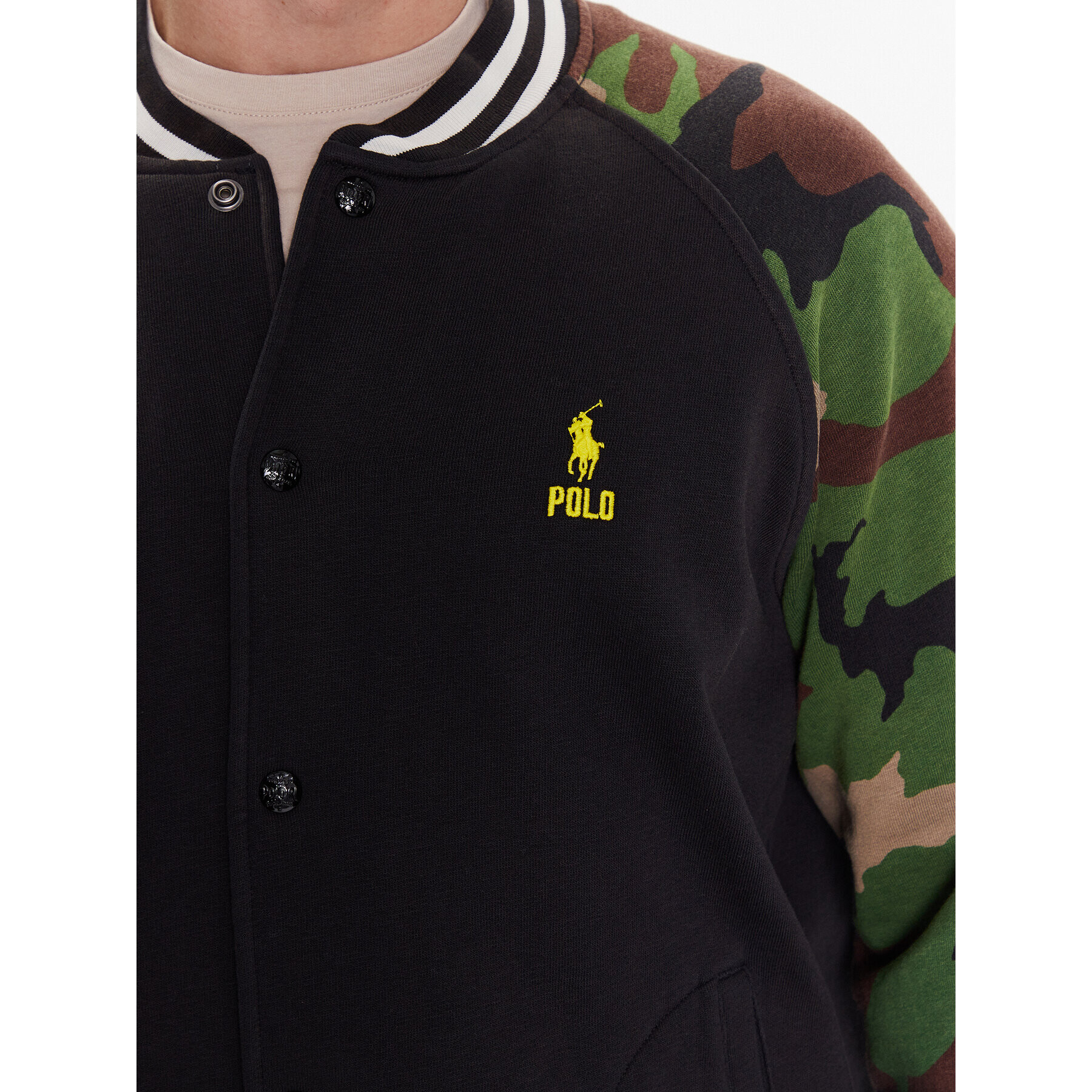 Polo Ralph Lauren Mikina 710890934001 Čierna Regular Fit - Pepit.sk