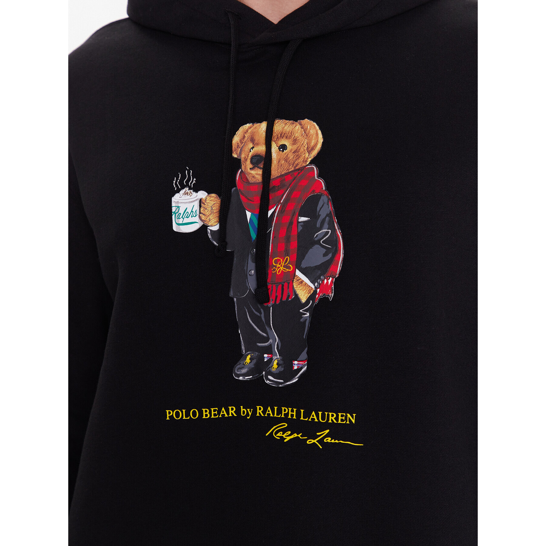 Polo Ralph Lauren Mikina 710892463002 Čierna Regular Fit - Pepit.sk