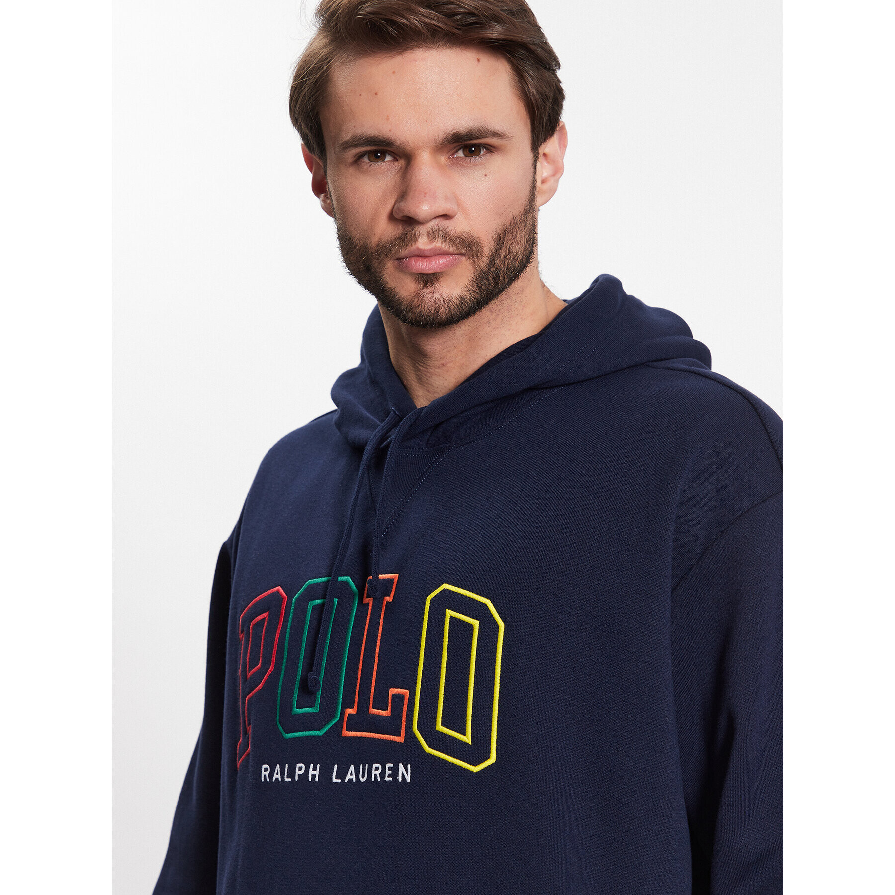 Polo Ralph Lauren Mikina 710899182001 Tmavomodrá Relaxed Fit - Pepit.sk