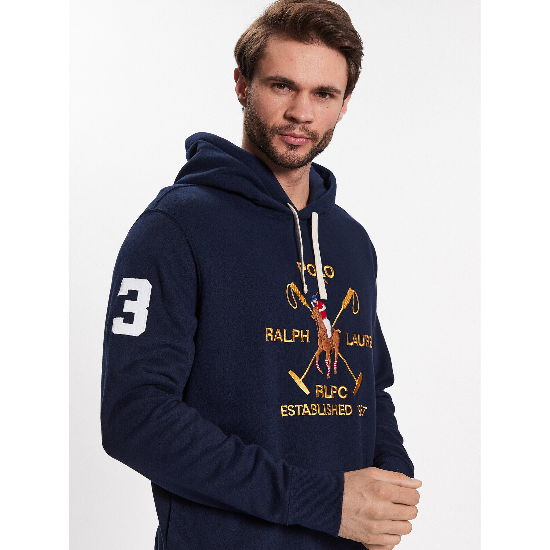 Polo Ralph Lauren Mikina 710900617001 Tmavomodrá Regular Fit - Pepit.sk