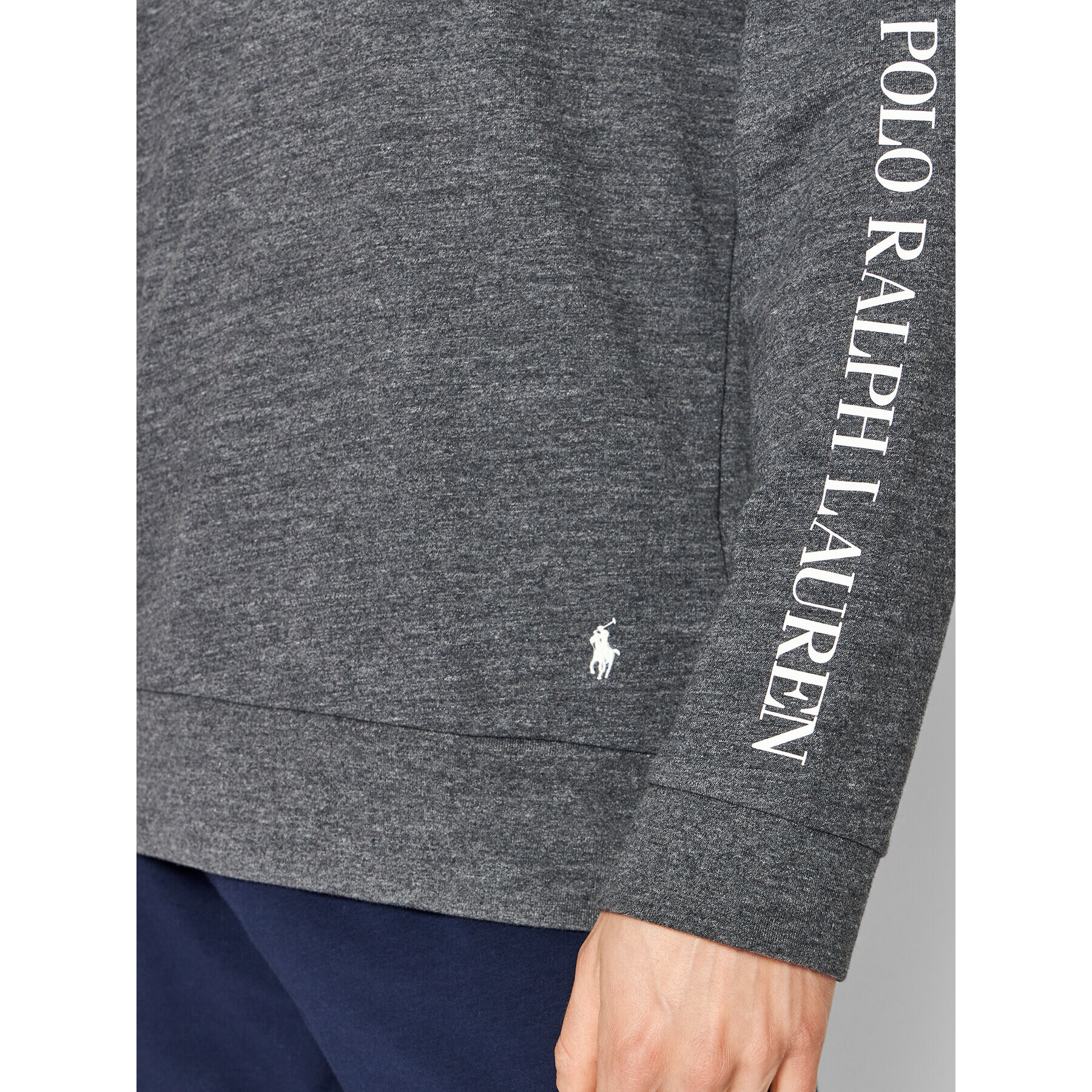 Polo Ralph Lauren Mikina 714862618003 Sivá Regular Fit - Pepit.sk