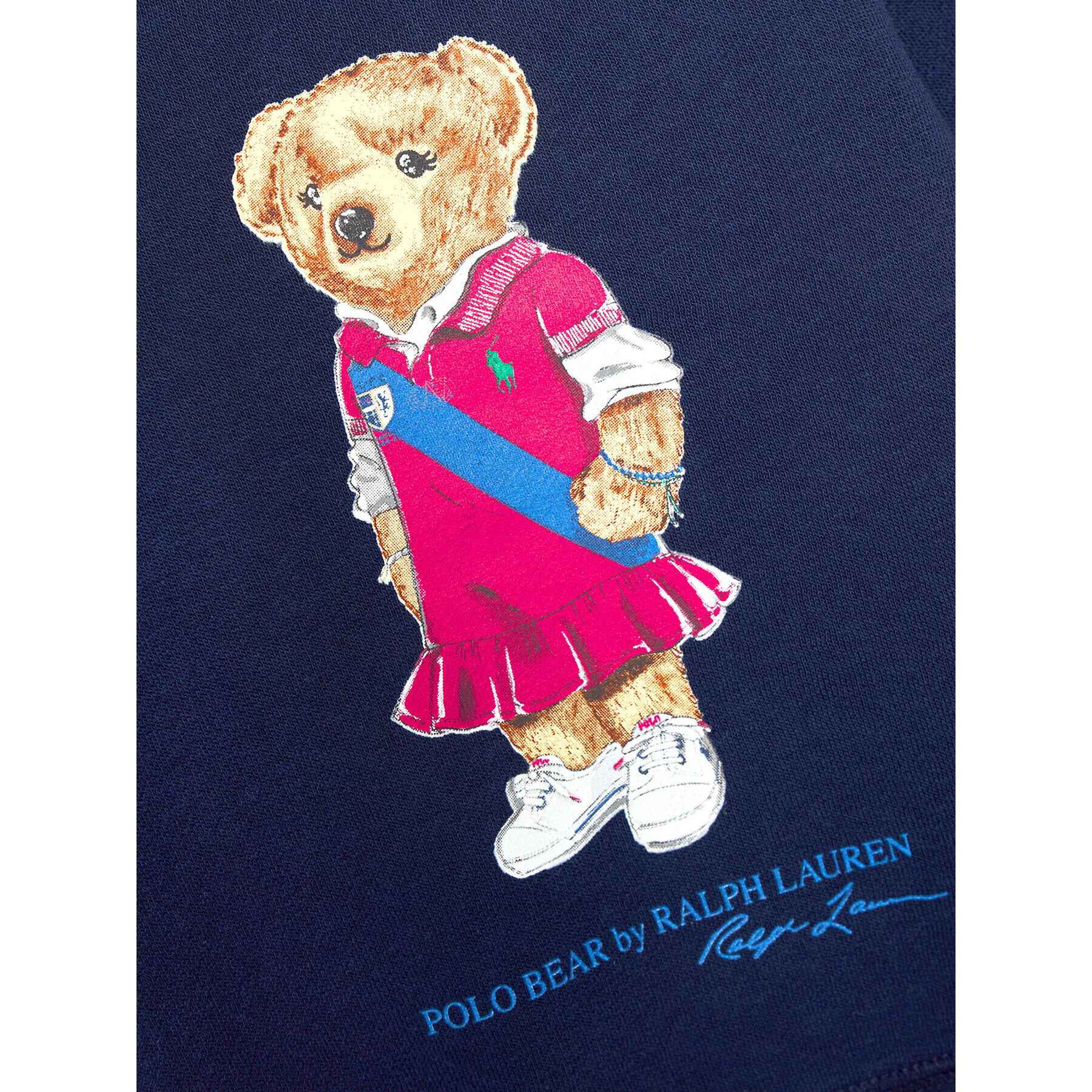 Polo Ralph Lauren Mikina Bear Fleece 313837228001 Tmavomodrá Regular Fit - Pepit.sk