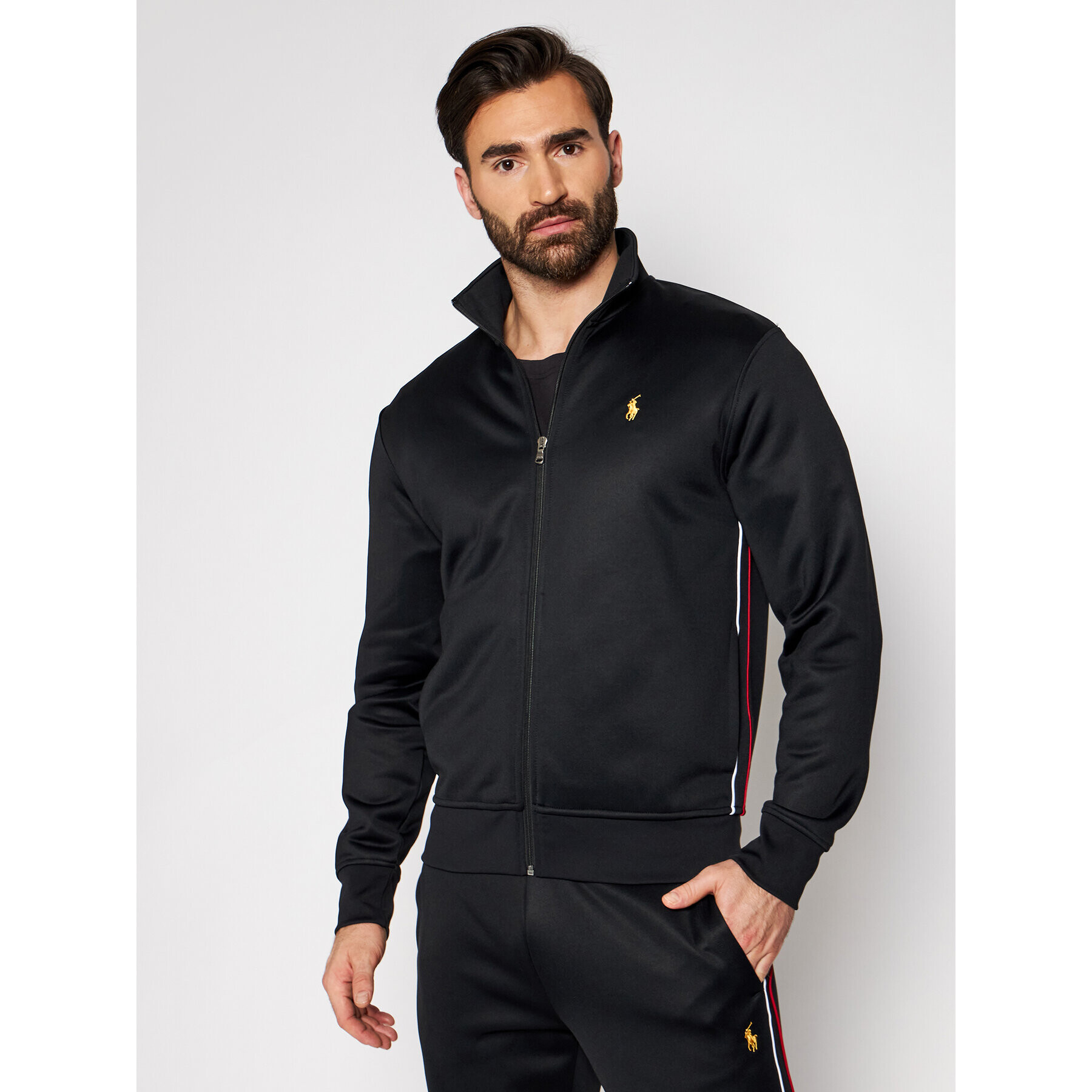 Polo Ralph Lauren Mikina Lsl 710828372002 Čierna Regular Fit - Pepit.sk