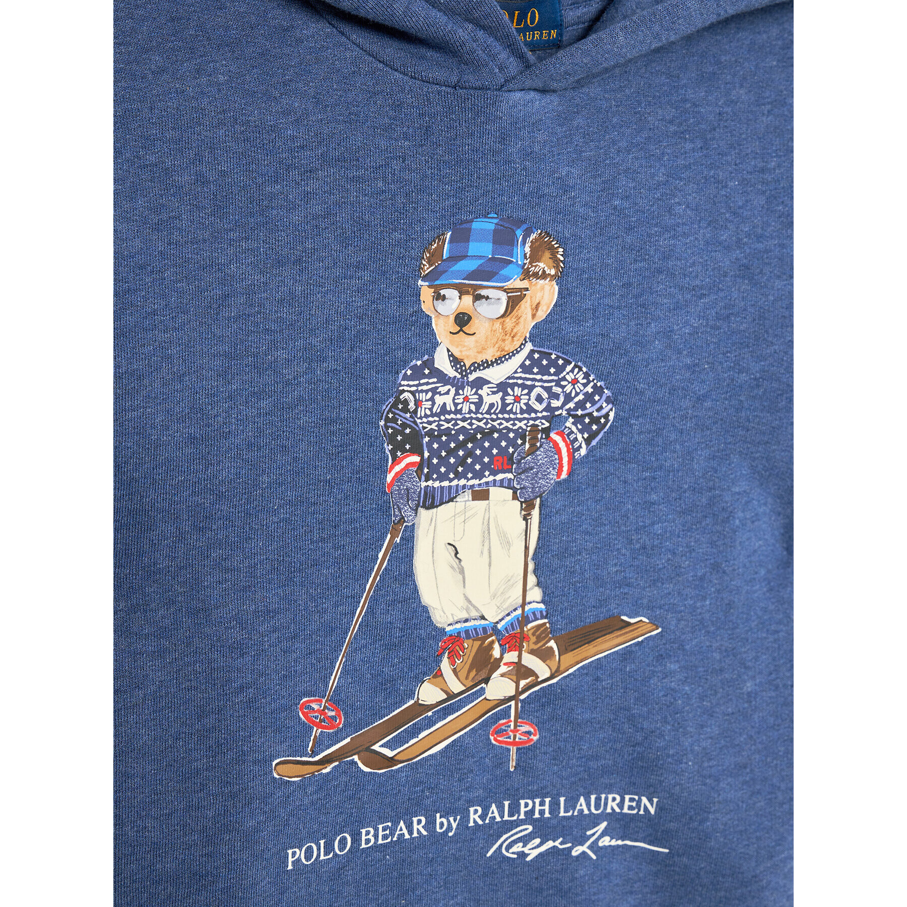 Polo Ralph Lauren Mikina Lsphood 323853823001 Modrá Regular Fit - Pepit.sk