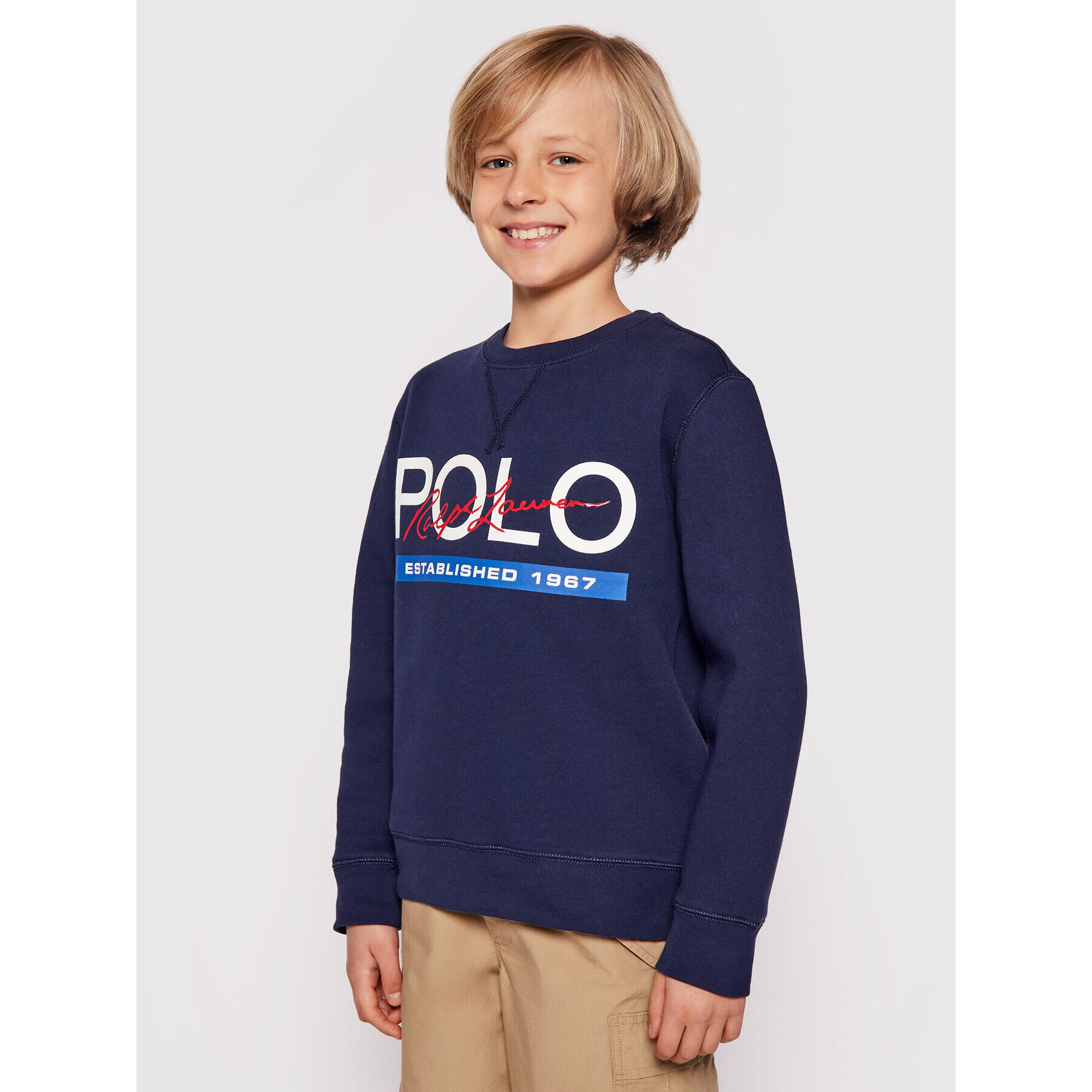 Polo Ralph Lauren Mikina Spring II 323800659 Tmavomodrá Regular Fit - Pepit.sk