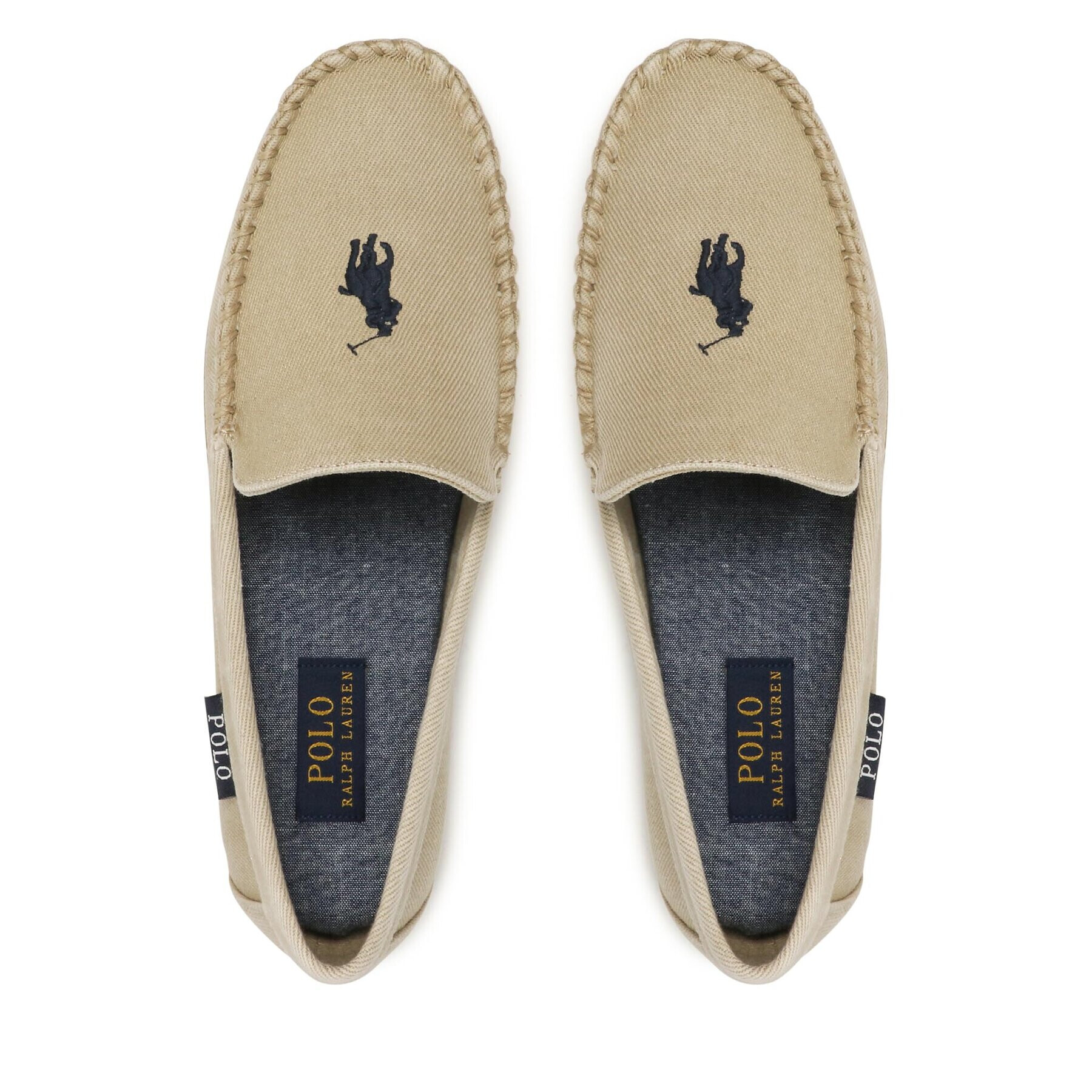 Polo Ralph Lauren Papuče Collins RF104174 Kaki - Pepit.sk