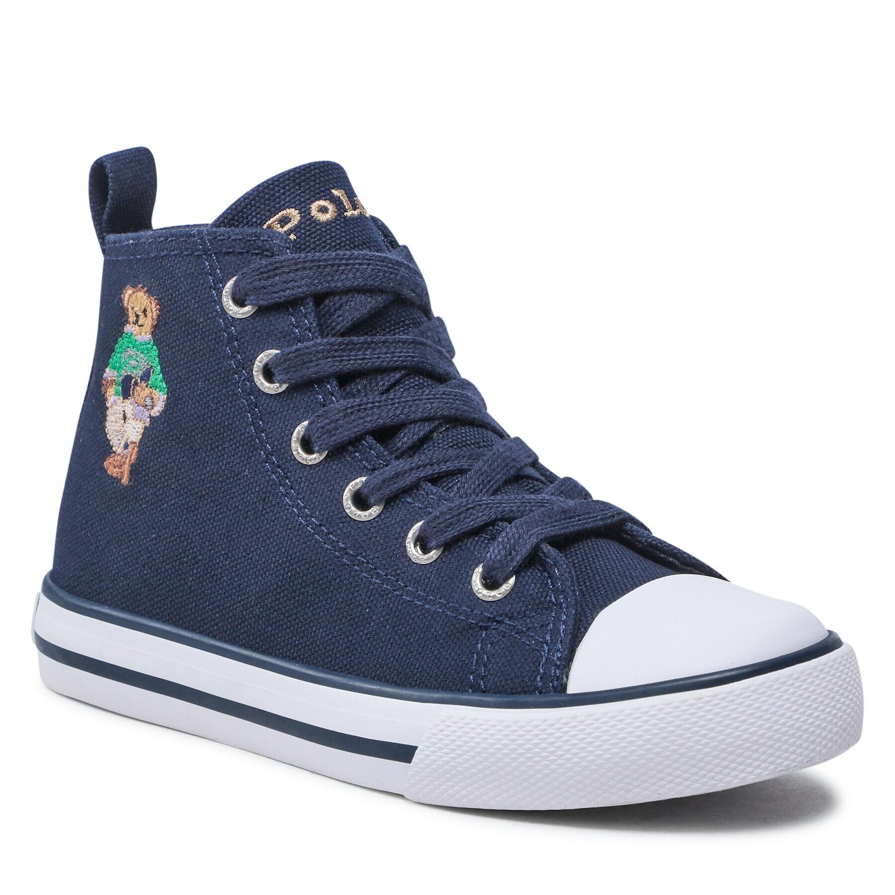 Polo Ralph Lauren Plátenky Hamptyn Hi II Bear RF103725 M Tmavomodrá - Pepit.sk