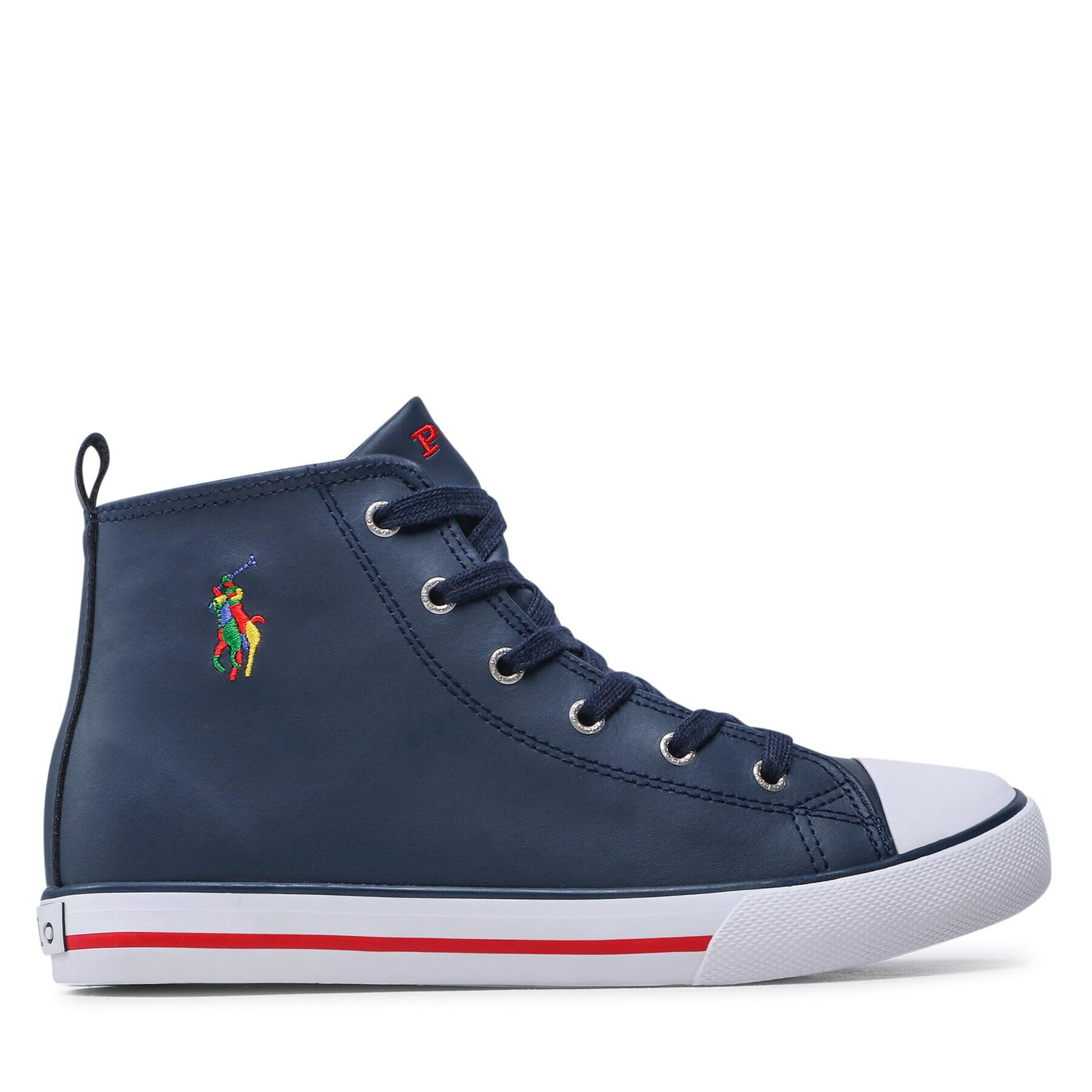 Polo Ralph Lauren Plátenky Hamptyn Hi II RF103726 S Tmavomodrá - Pepit.sk